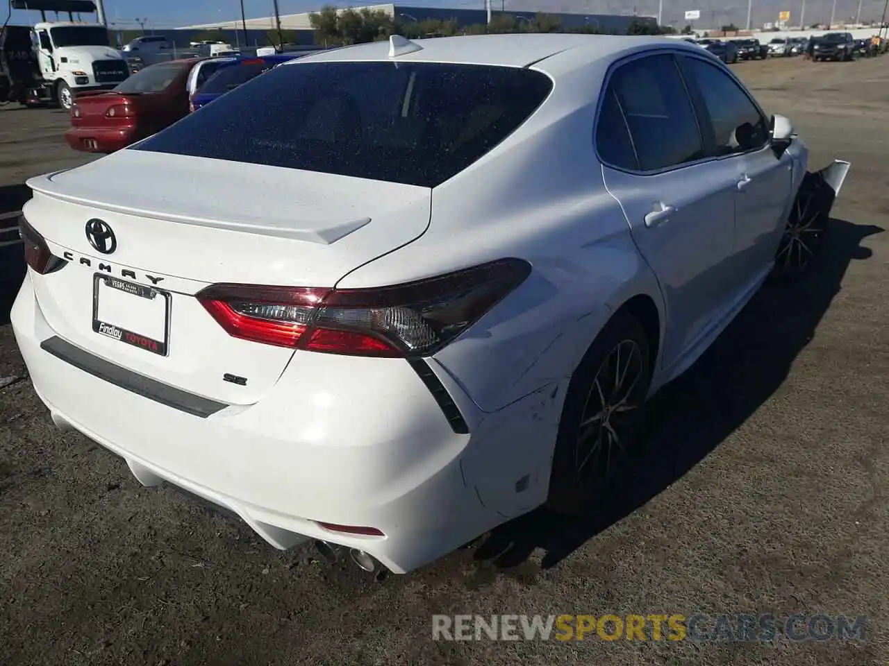 4 Photograph of a damaged car 4T1S11AK6MU603945 TOYOTA CAMRY 2021