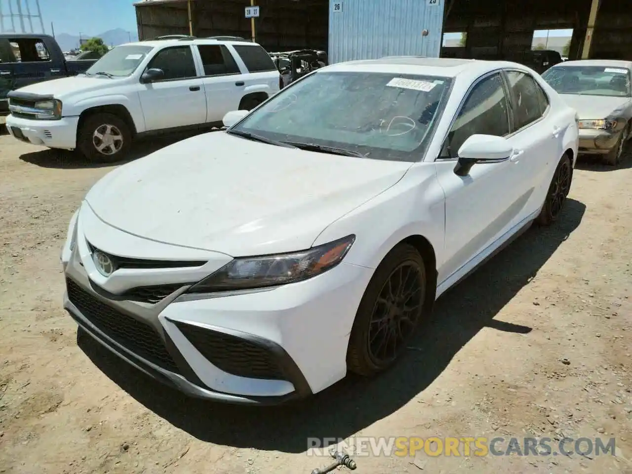 2 Photograph of a damaged car 4T1S11AK6MU614704 TOYOTA CAMRY 2021