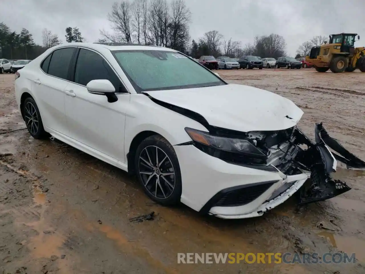 1 Photograph of a damaged car 4T1S11AK7MU475375 TOYOTA CAMRY 2021