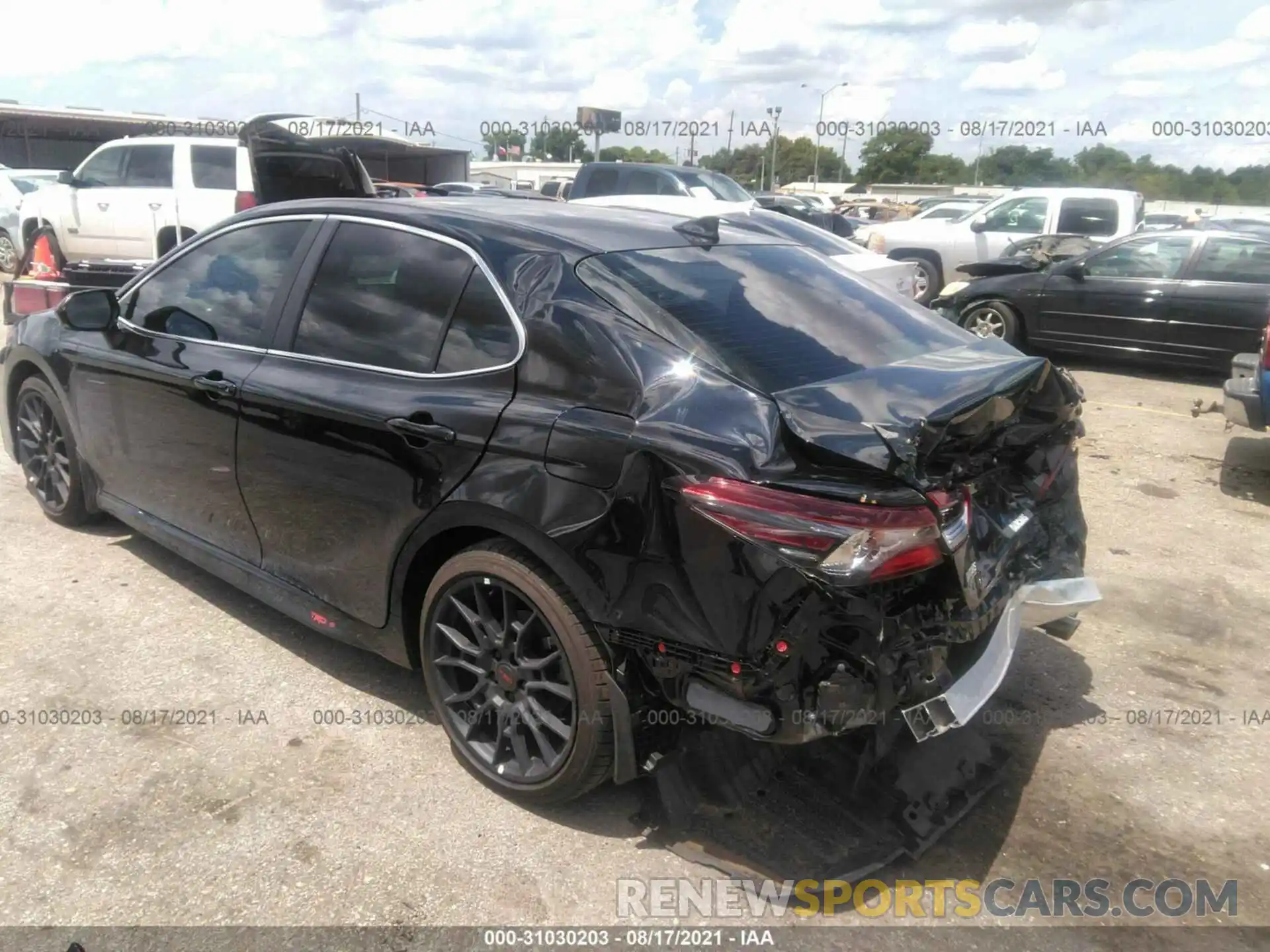 3 Photograph of a damaged car 4T1S11AK8MU475305 TOYOTA CAMRY 2021