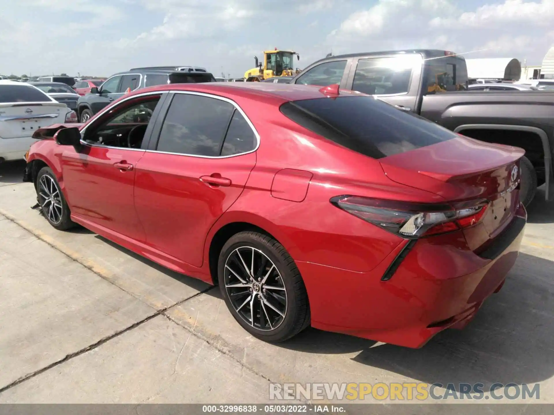 3 Photograph of a damaged car 4T1S11AK8MU492833 TOYOTA CAMRY 2021