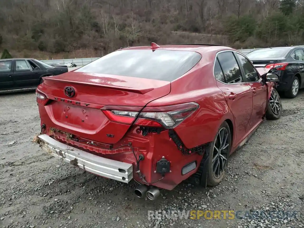 4 Photograph of a damaged car 4T1S11AK9MU493909 TOYOTA CAMRY 2021