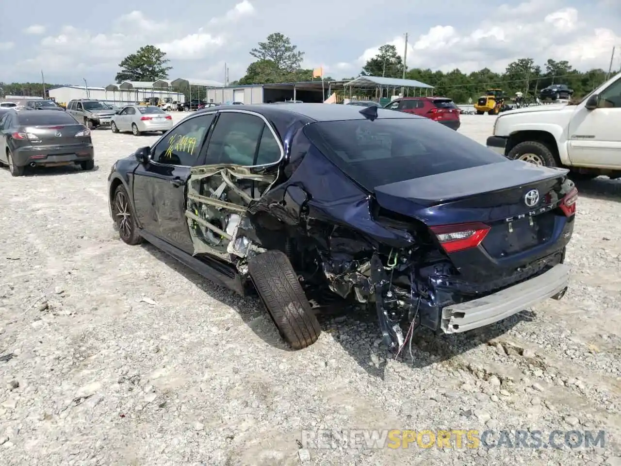 3 Photograph of a damaged car 4T1S11AK9MU521854 TOYOTA CAMRY 2021