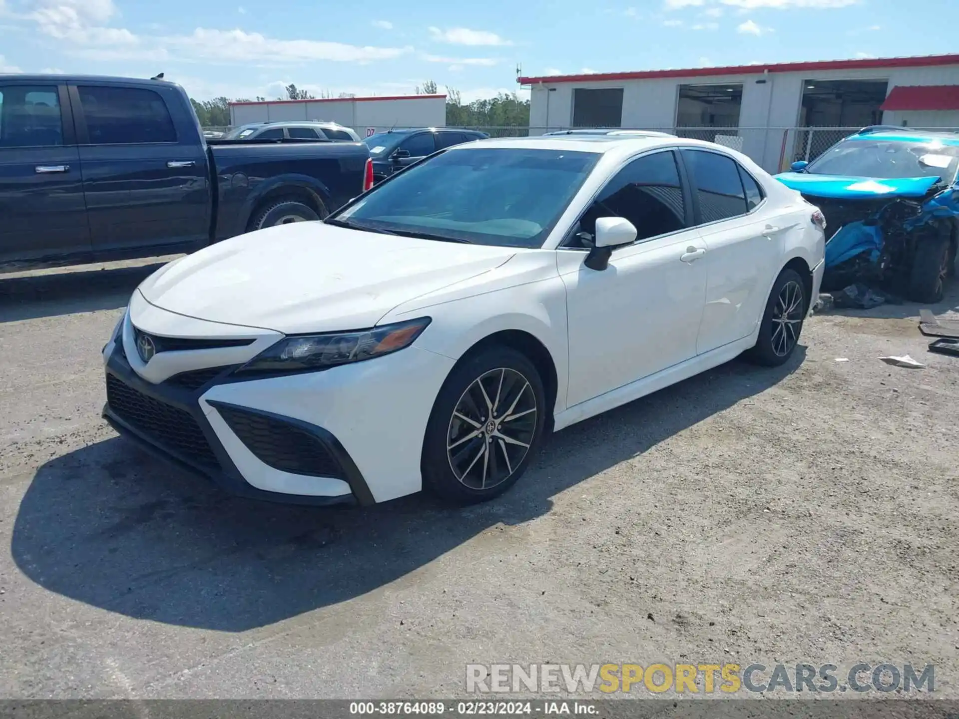 2 Photograph of a damaged car 4T1S11AK9MU526228 TOYOTA CAMRY 2021