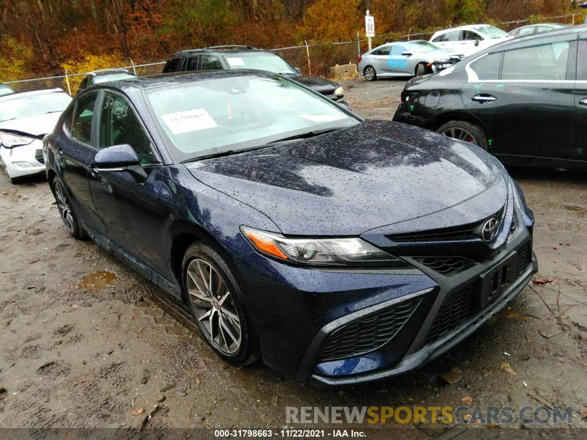 1 Photograph of a damaged car 4T1S11AK9MU554336 TOYOTA CAMRY 2021