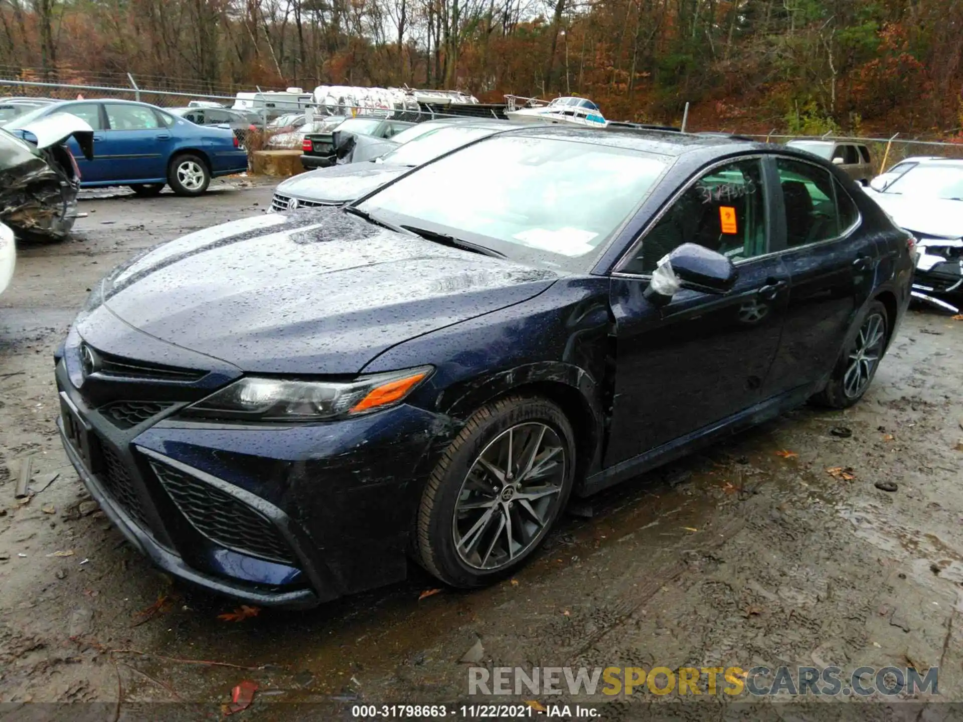 2 Photograph of a damaged car 4T1S11AK9MU554336 TOYOTA CAMRY 2021