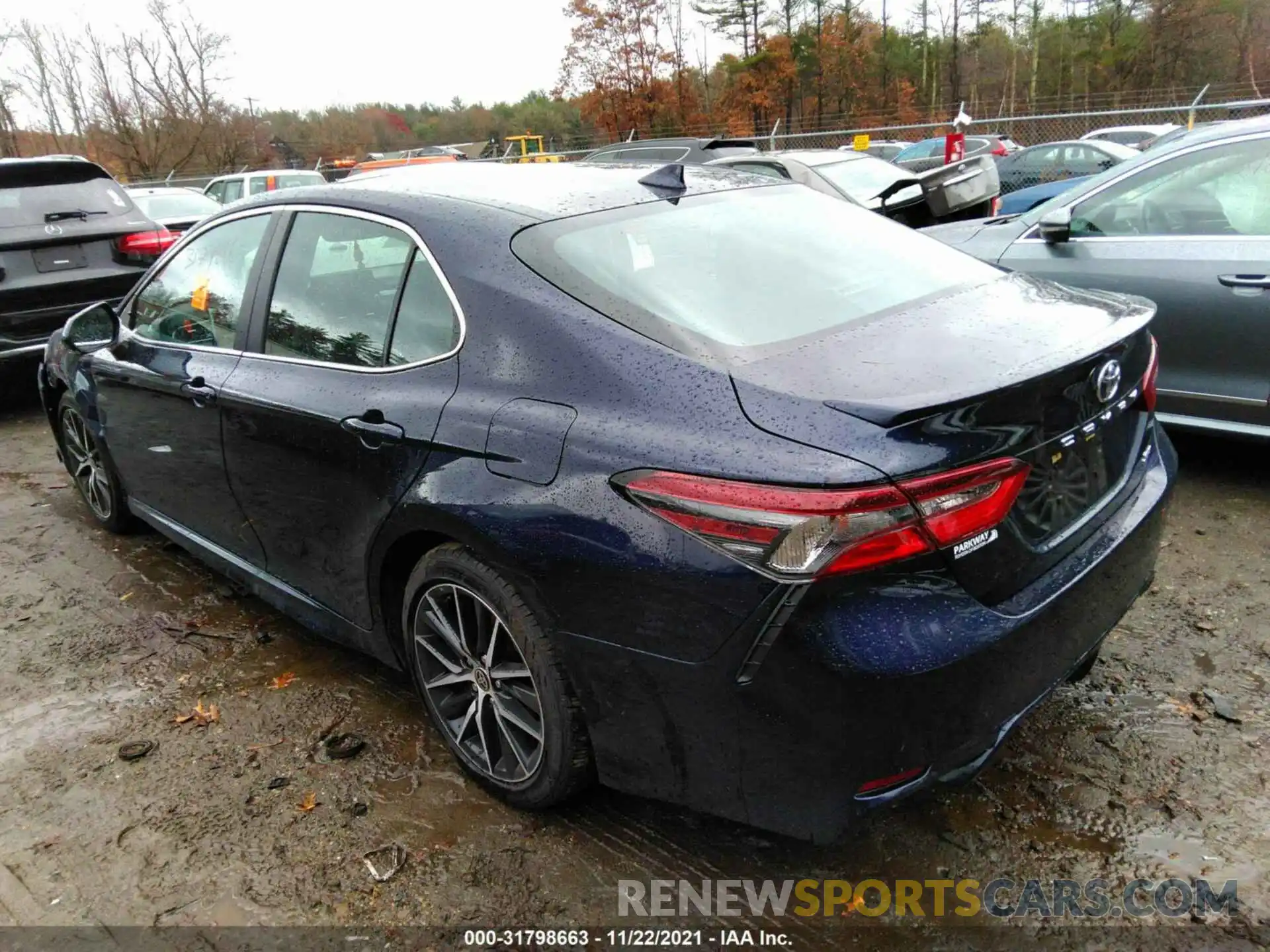 3 Photograph of a damaged car 4T1S11AK9MU554336 TOYOTA CAMRY 2021