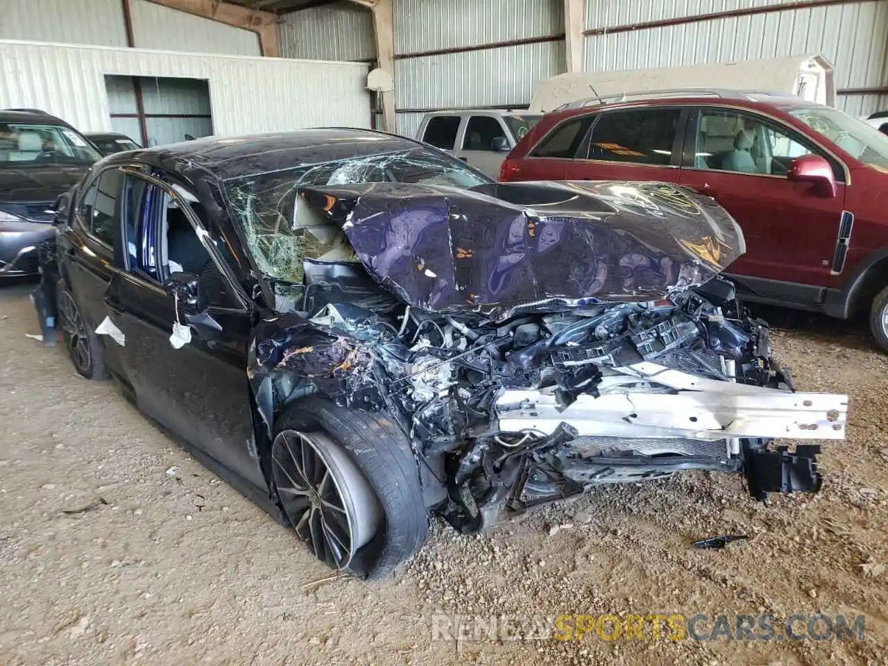 1 Photograph of a damaged car 4T1S11AK9MU601705 TOYOTA CAMRY 2021