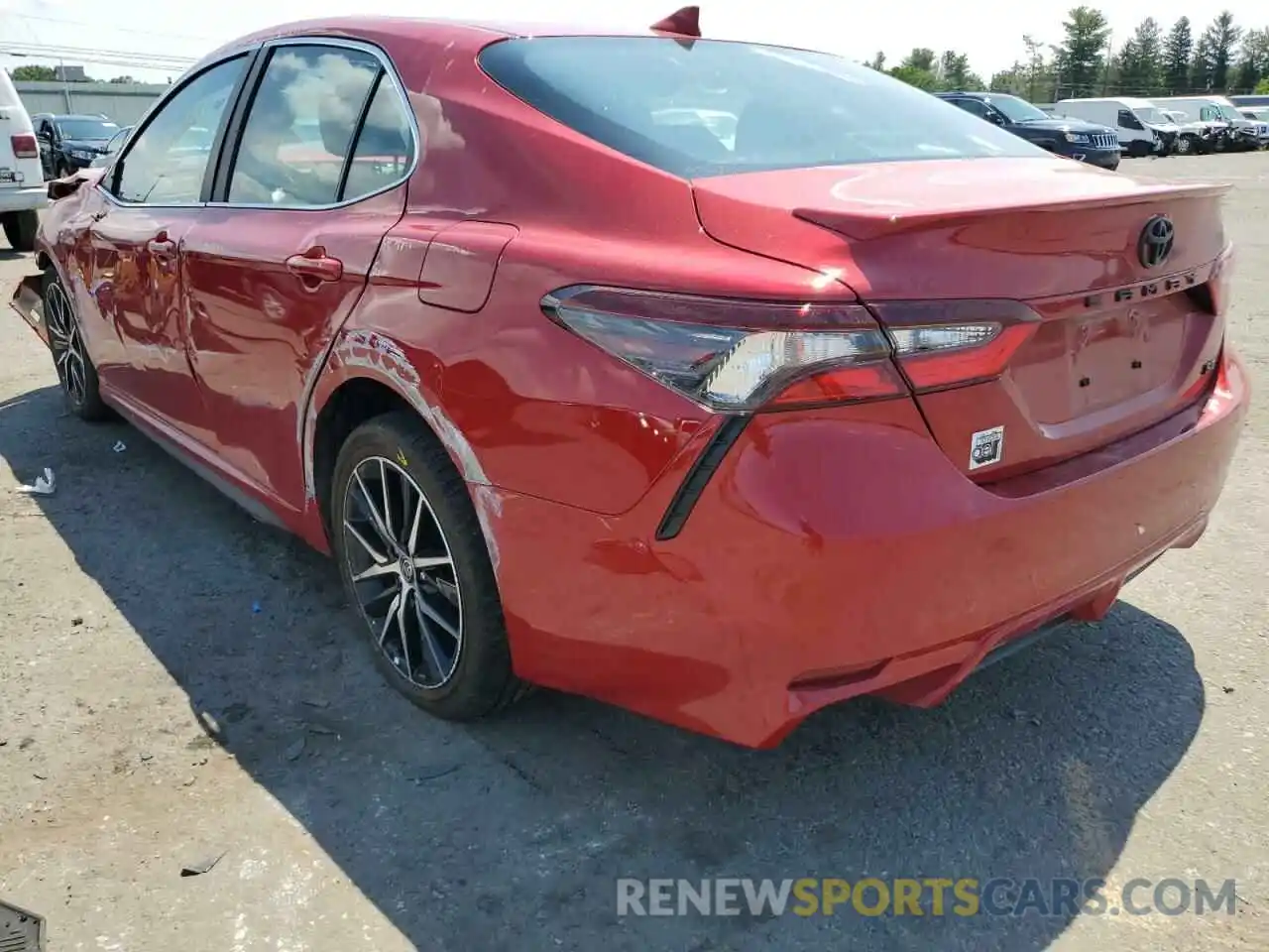 3 Photograph of a damaged car 4T1S11AKXMU417731 TOYOTA CAMRY 2021