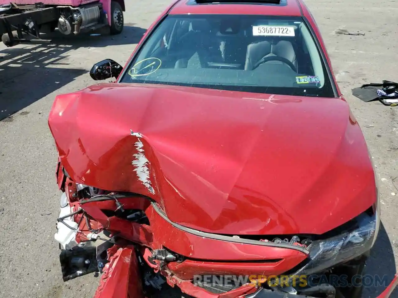 7 Photograph of a damaged car 4T1S11AKXMU417731 TOYOTA CAMRY 2021