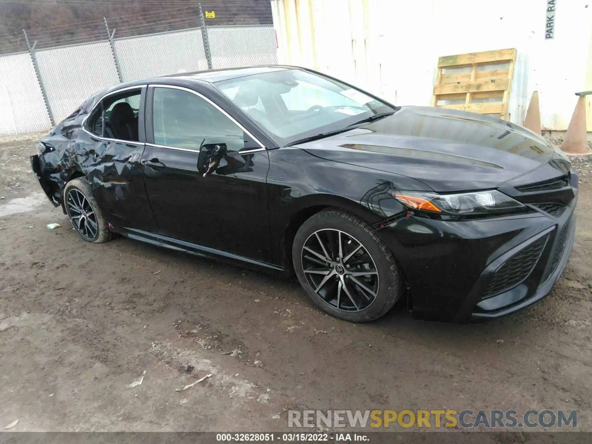 1 Photograph of a damaged car 4T1S11AKXMU495166 TOYOTA CAMRY 2021