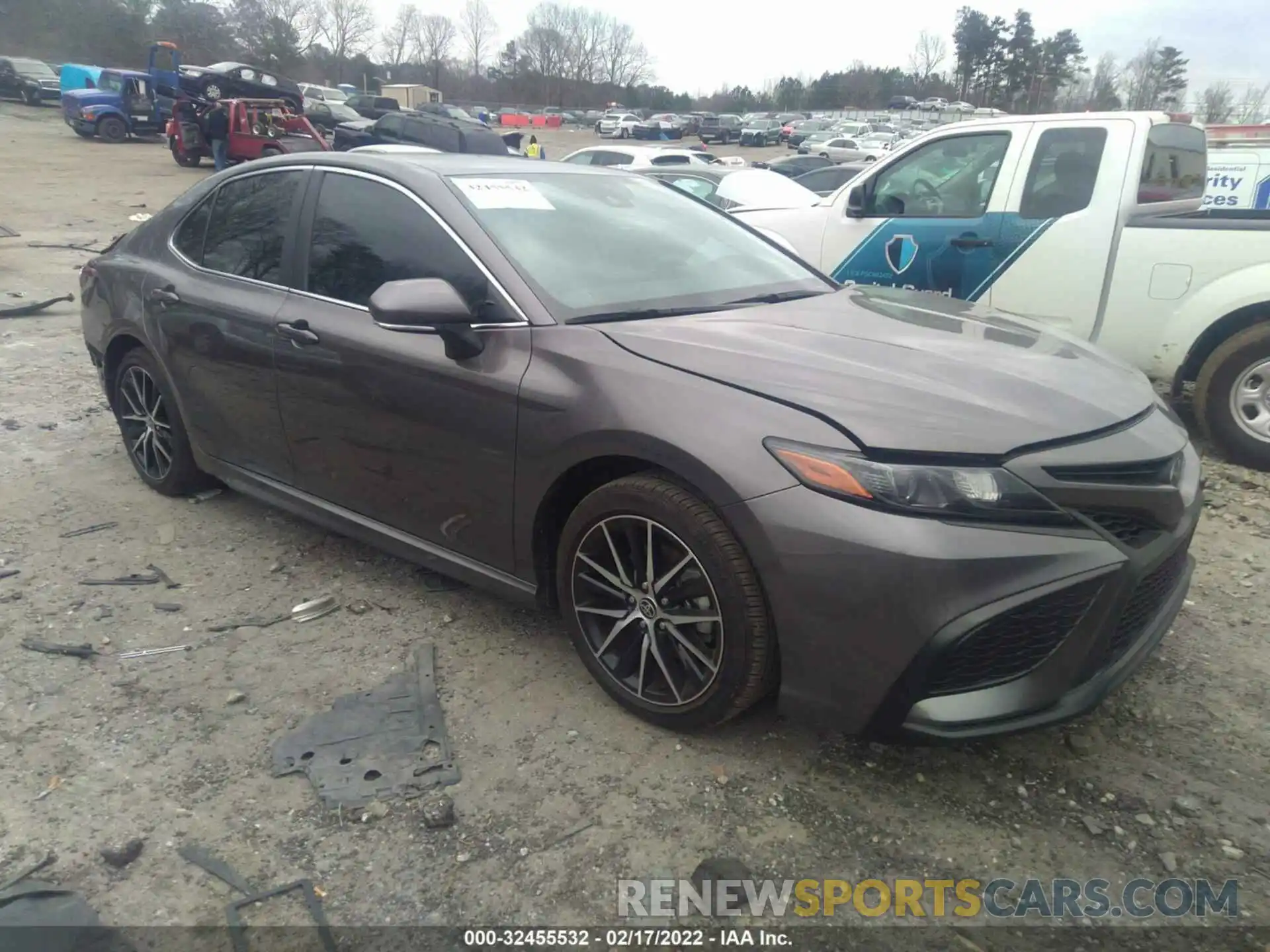 1 Photograph of a damaged car 4T1S11AKXMU545466 TOYOTA CAMRY 2021