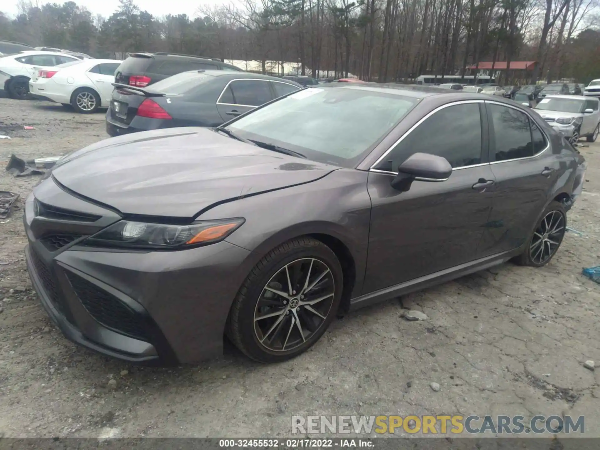 2 Photograph of a damaged car 4T1S11AKXMU545466 TOYOTA CAMRY 2021