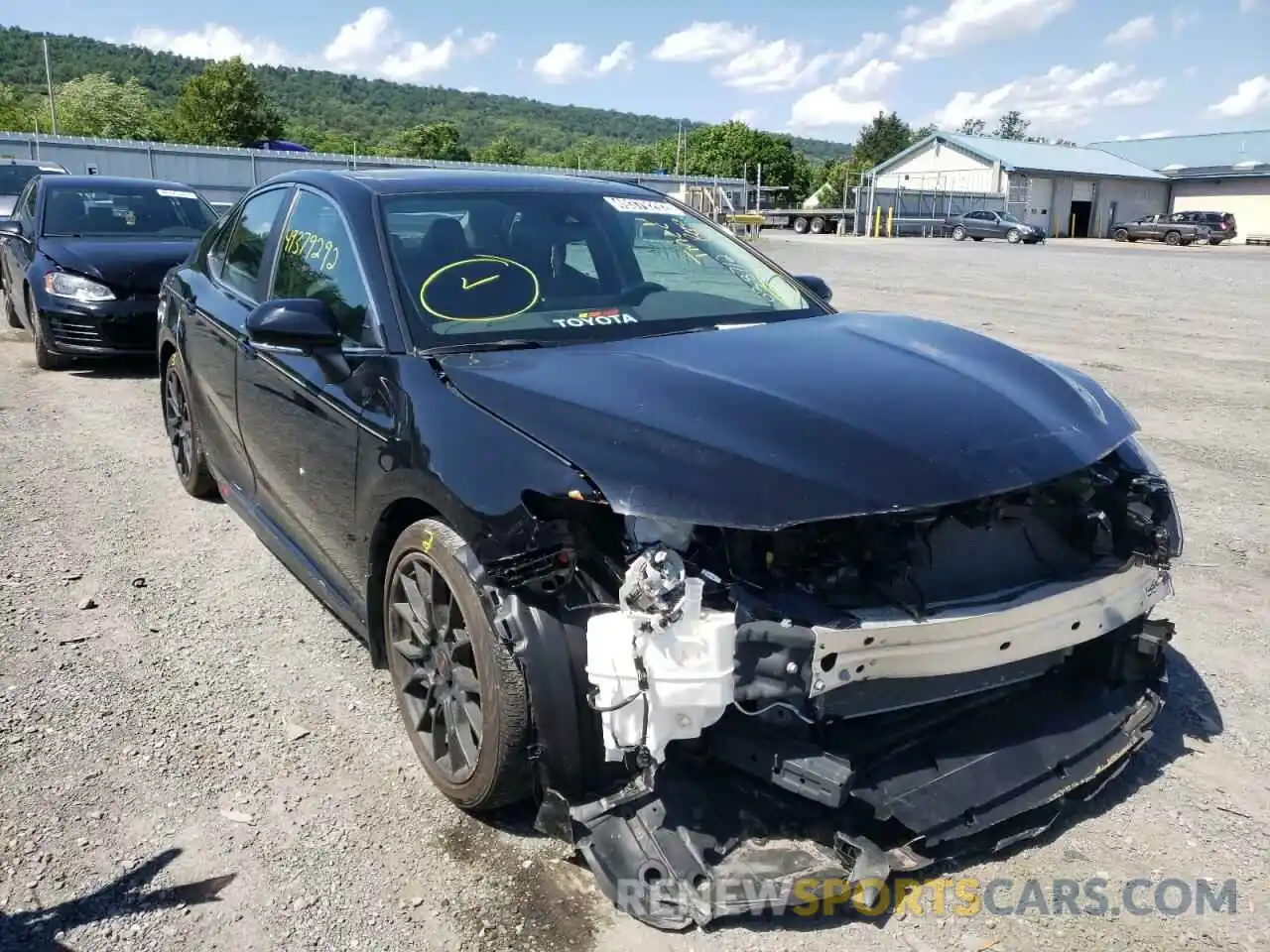 1 Photograph of a damaged car 4T1S11BK8MU038712 TOYOTA CAMRY 2021