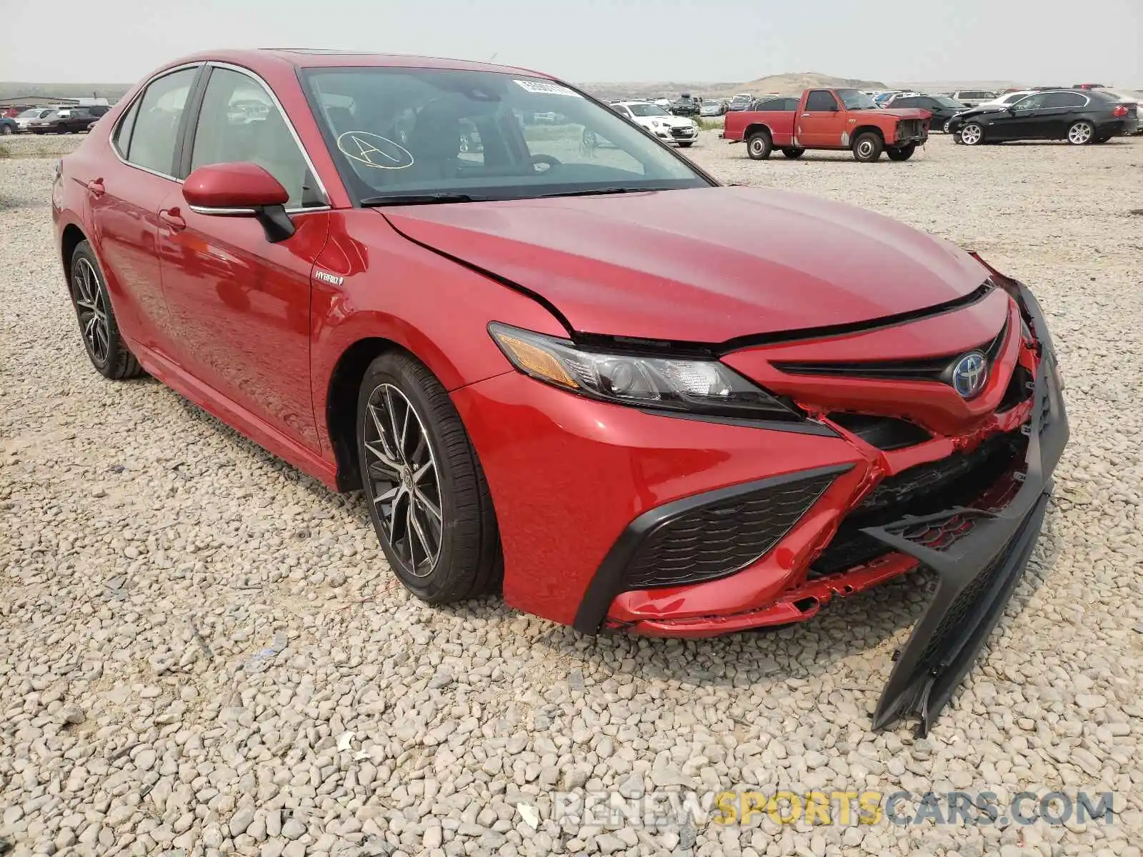 1 Photograph of a damaged car 4T1S31AK0MU030132 TOYOTA CAMRY 2021