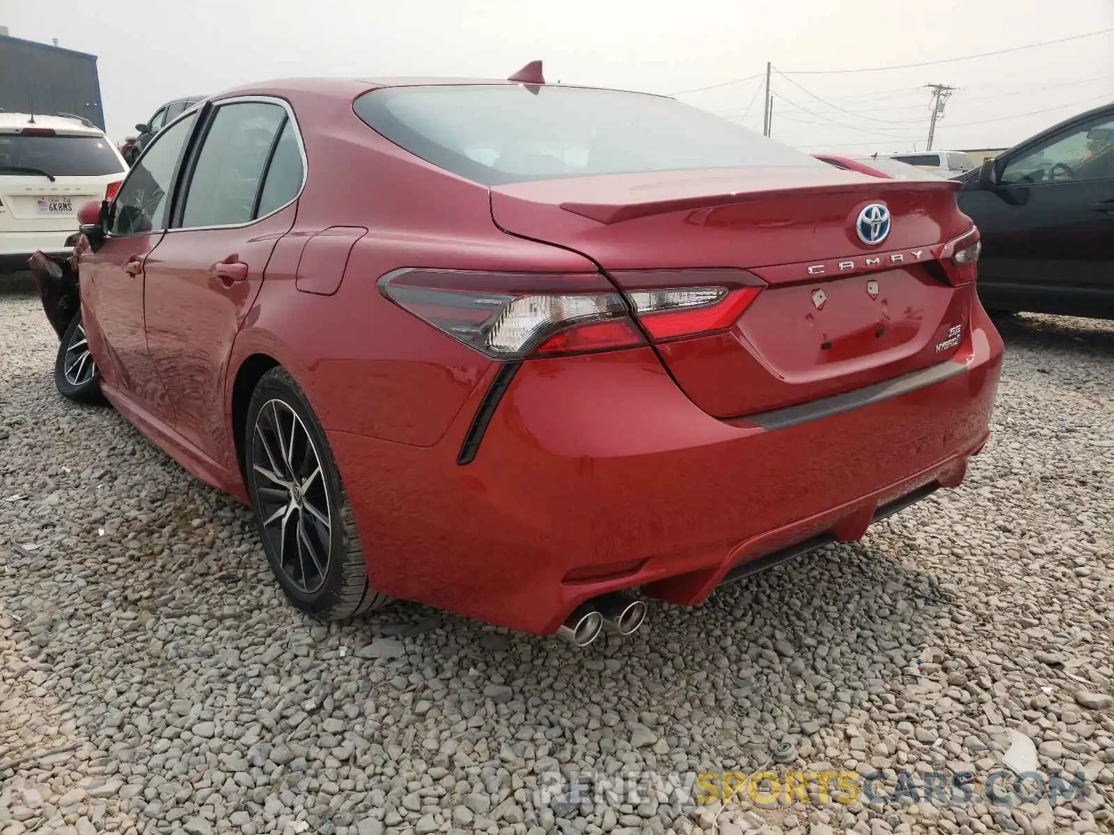 3 Photograph of a damaged car 4T1S31AK0MU030132 TOYOTA CAMRY 2021