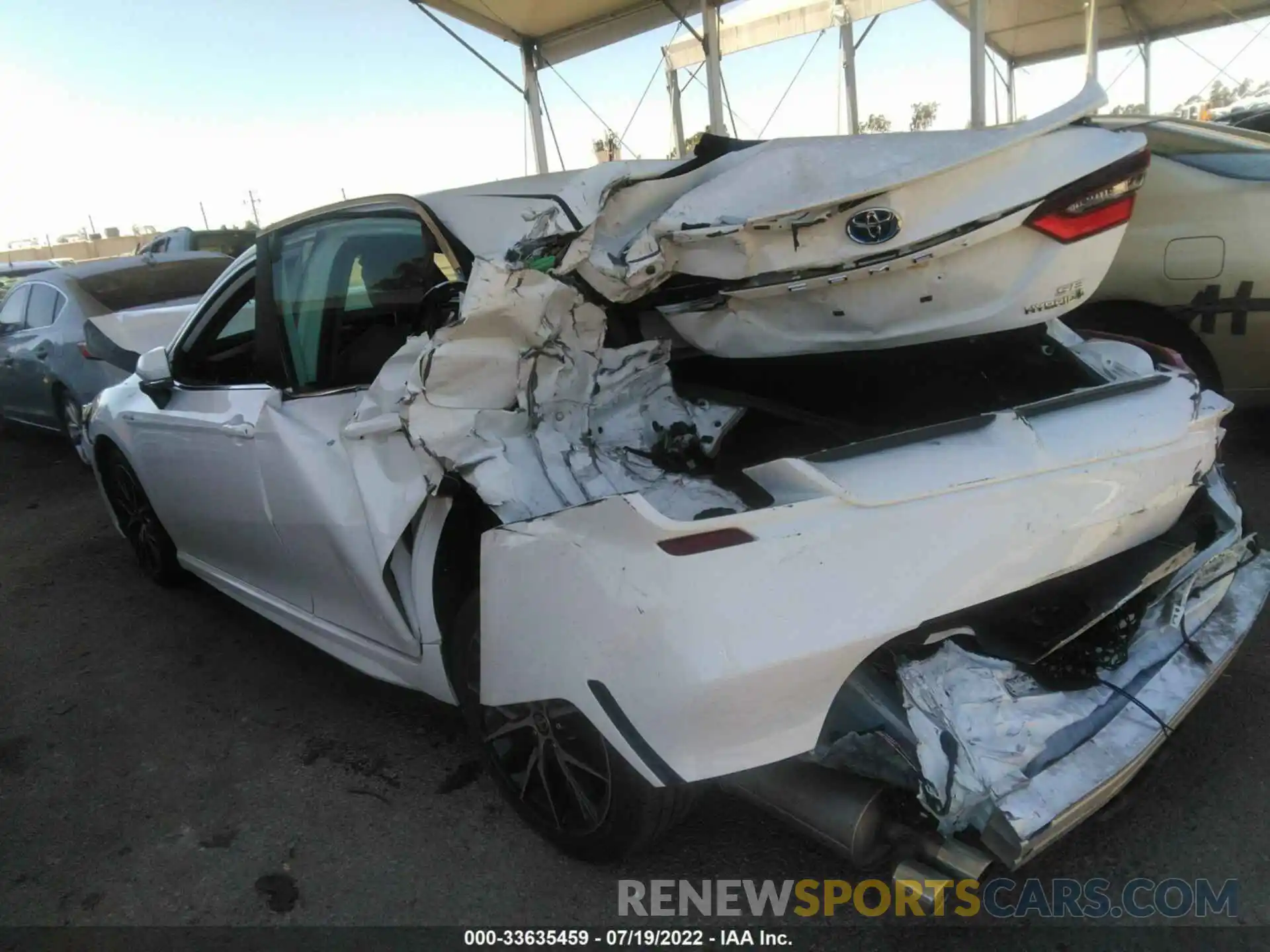 3 Photograph of a damaged car 4T1S31AK1MU555362 TOYOTA CAMRY 2021