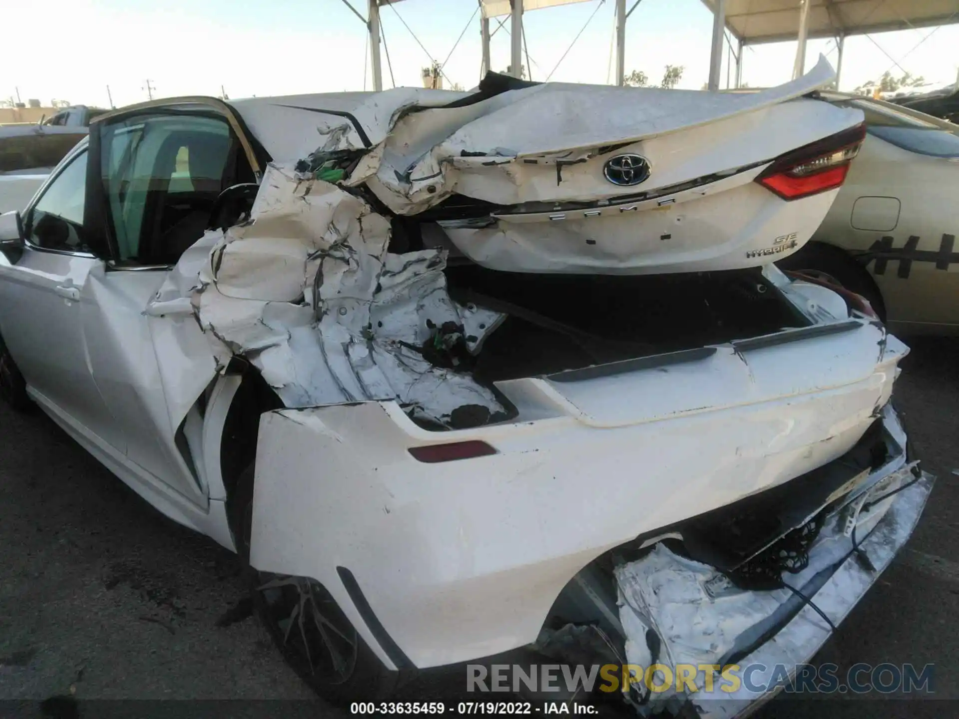 6 Photograph of a damaged car 4T1S31AK1MU555362 TOYOTA CAMRY 2021