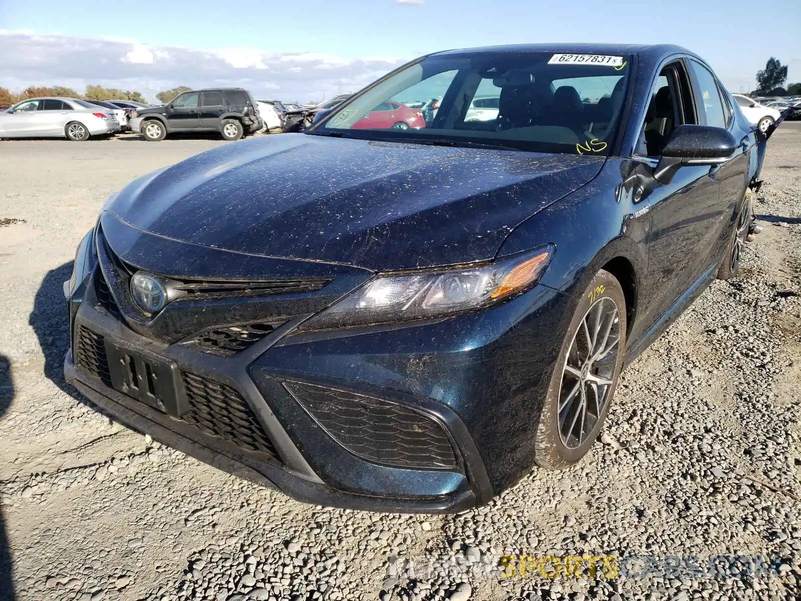 2 Photograph of a damaged car 4T1S31AK3MU553211 TOYOTA CAMRY 2021