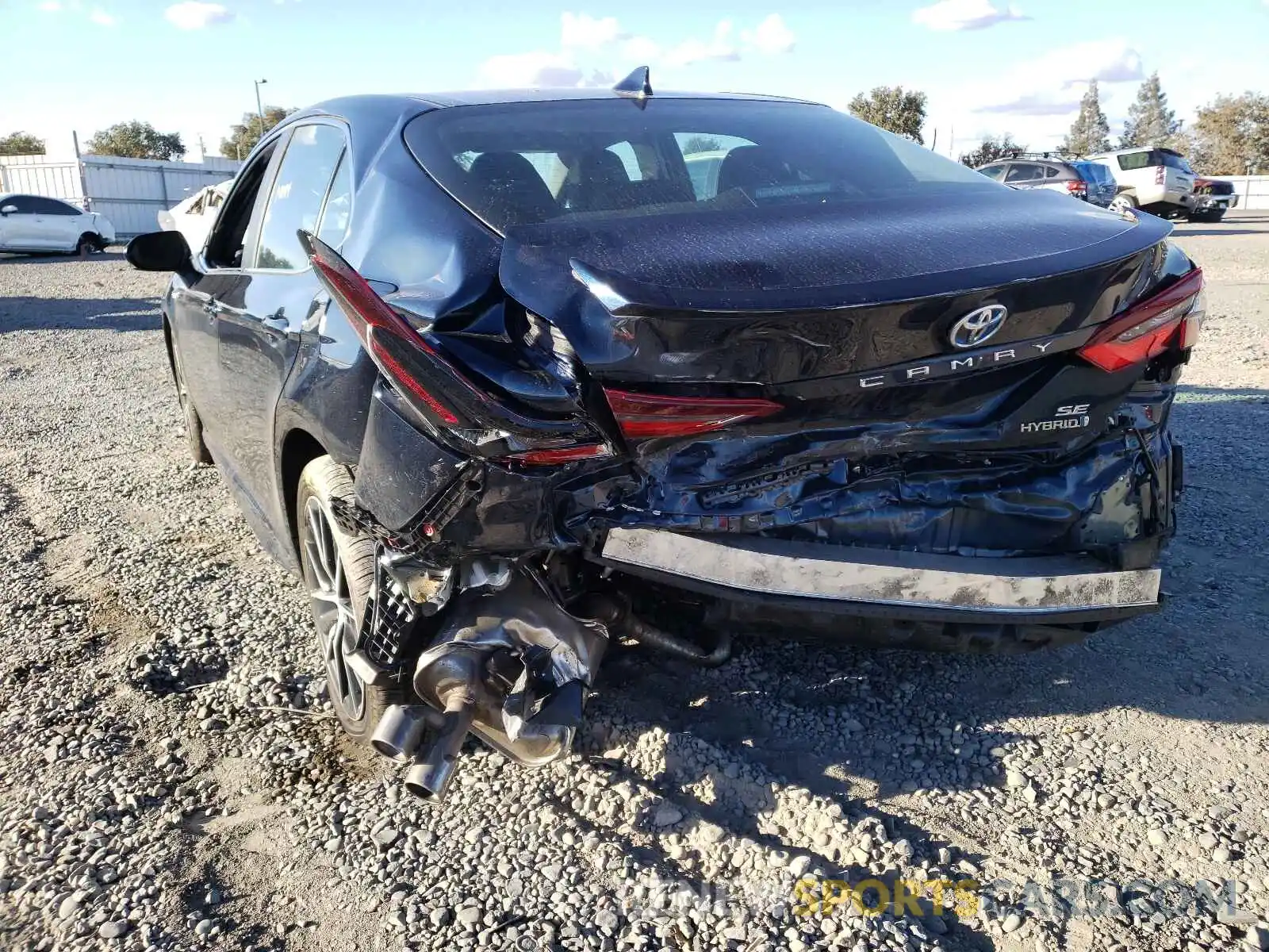 9 Photograph of a damaged car 4T1S31AK3MU553211 TOYOTA CAMRY 2021