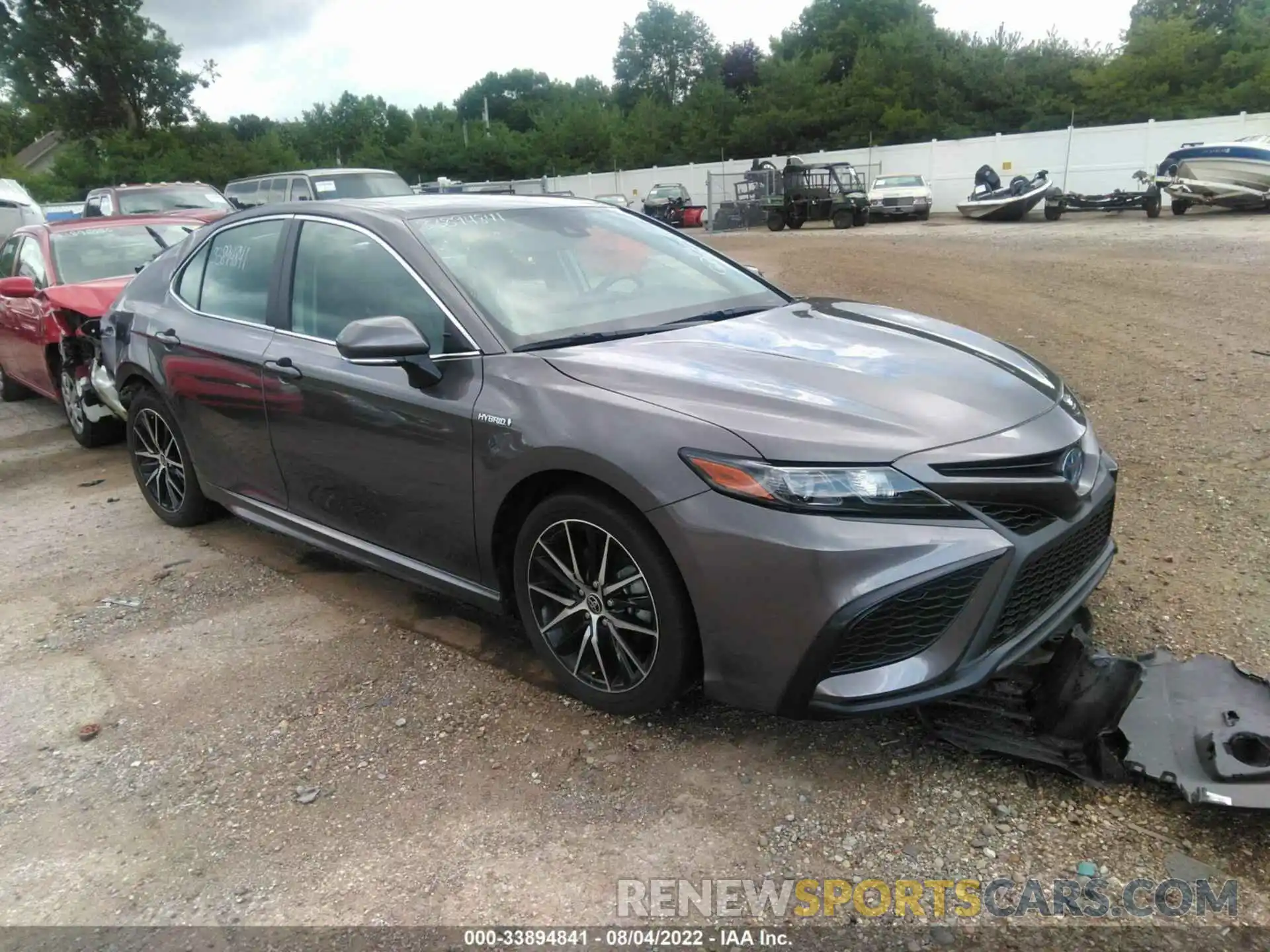 1 Photograph of a damaged car 4T1S31AK4MU563763 TOYOTA CAMRY 2021