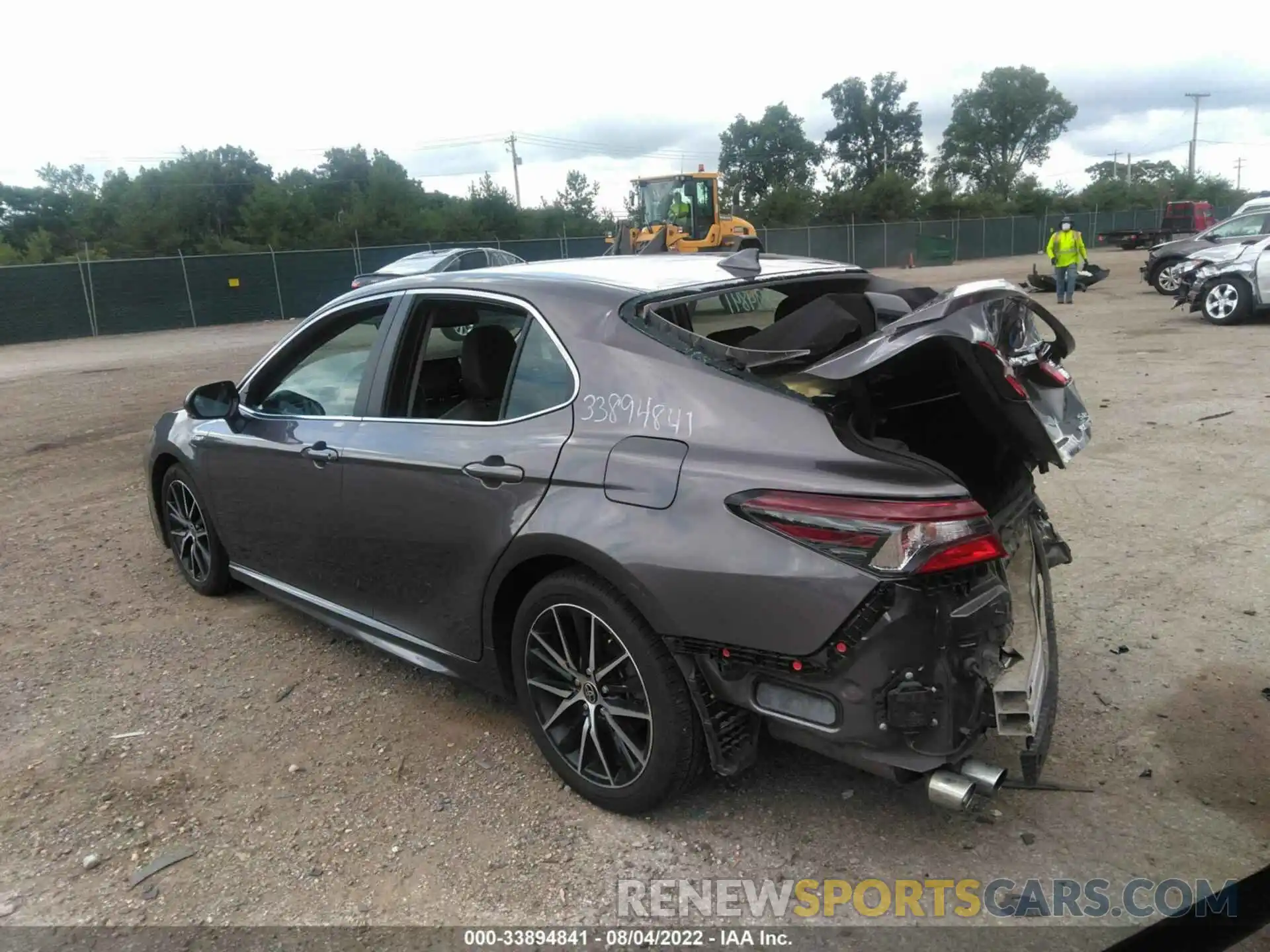 3 Photograph of a damaged car 4T1S31AK4MU563763 TOYOTA CAMRY 2021