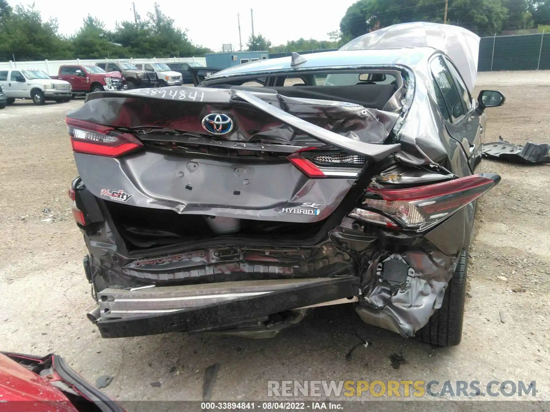 6 Photograph of a damaged car 4T1S31AK4MU563763 TOYOTA CAMRY 2021