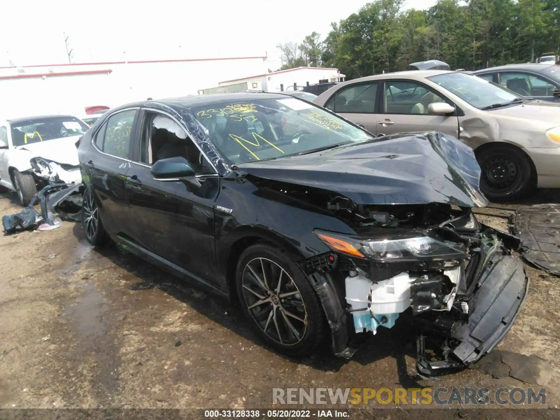 1 Photograph of a damaged car 4T1S31AK5MU548995 TOYOTA CAMRY 2021