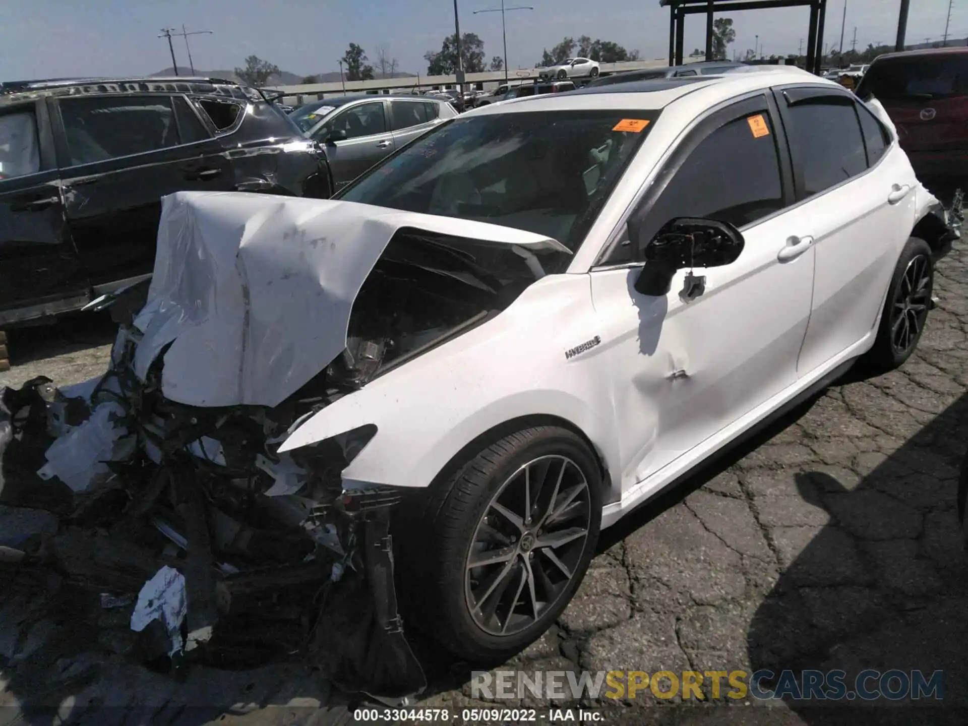 2 Photograph of a damaged car 4T1S31AK6MU025243 TOYOTA CAMRY 2021