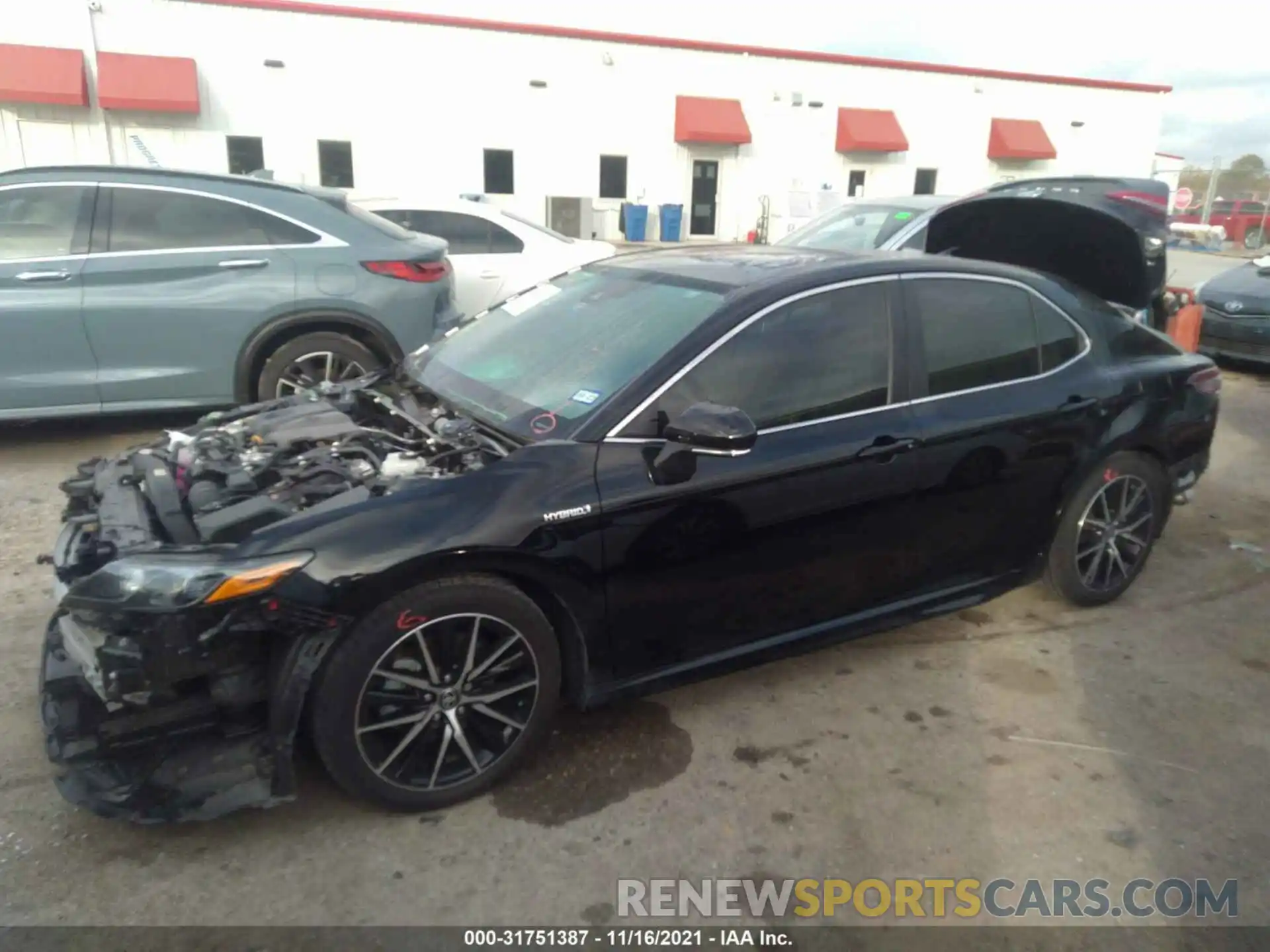 2 Photograph of a damaged car 4T1S31AK6MU025310 TOYOTA CAMRY 2021