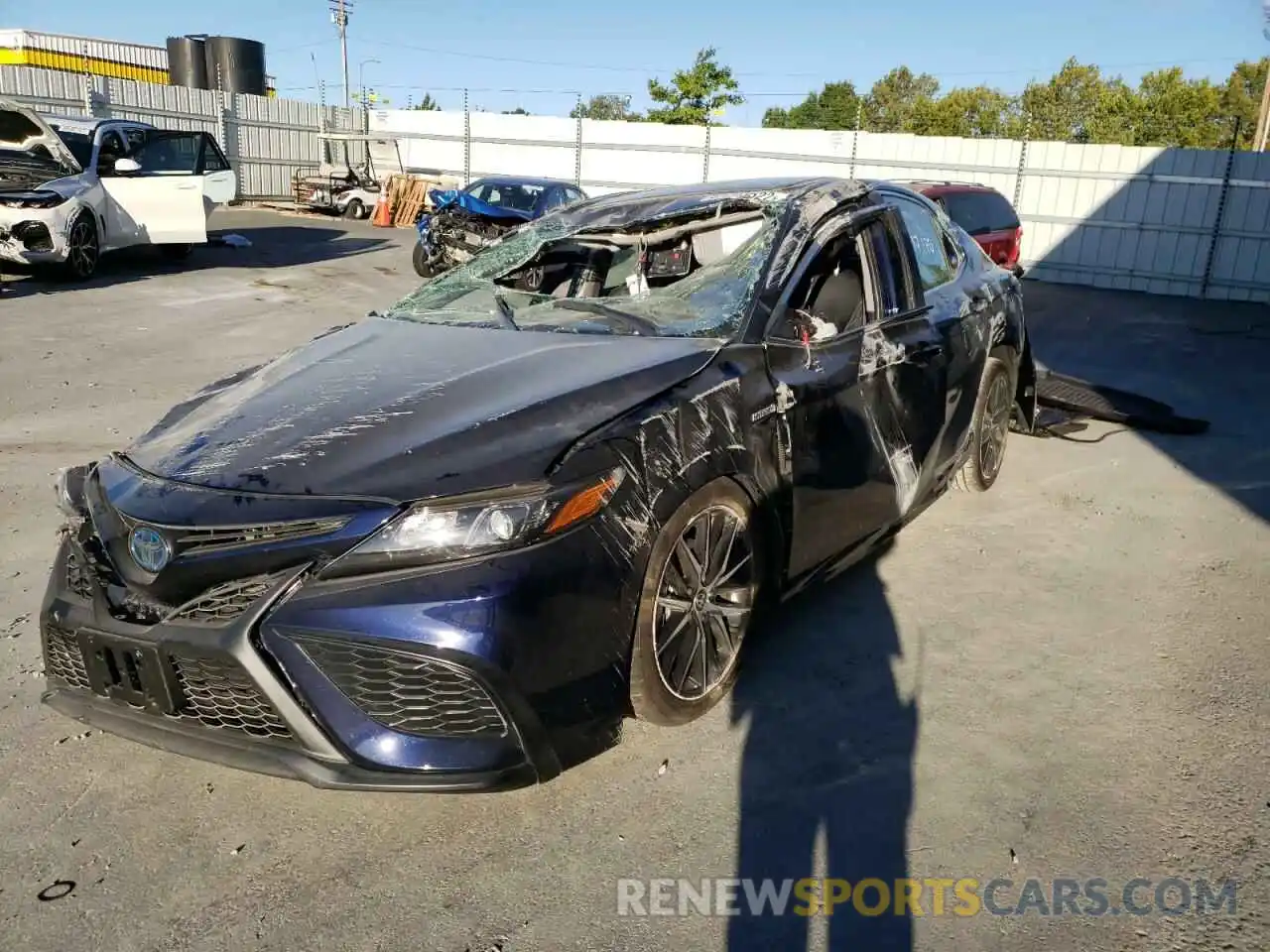 2 Photograph of a damaged car 4T1S31AK6MU555454 TOYOTA CAMRY 2021