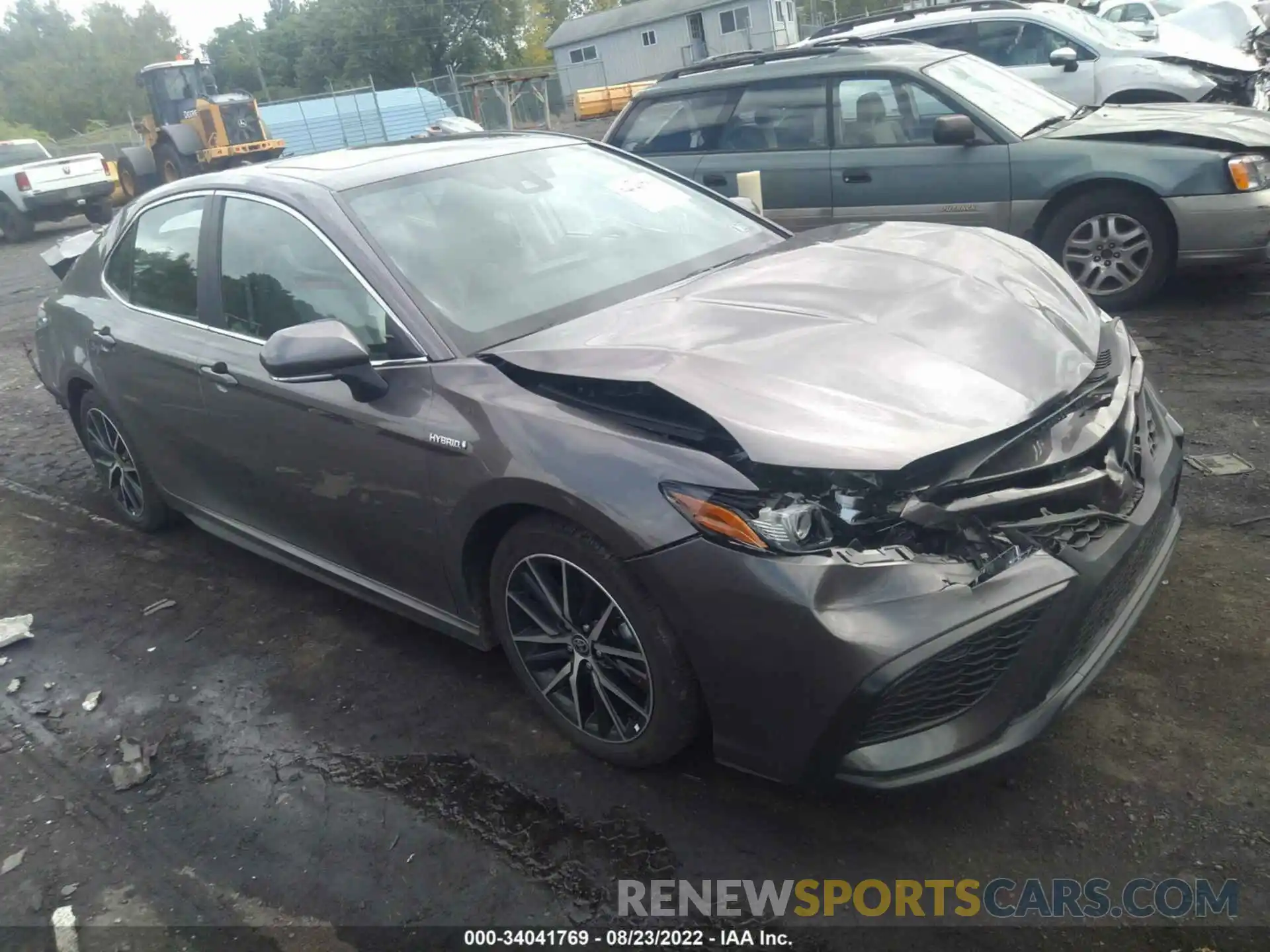 1 Photograph of a damaged car 4T1S31AK7MU026613 TOYOTA CAMRY 2021