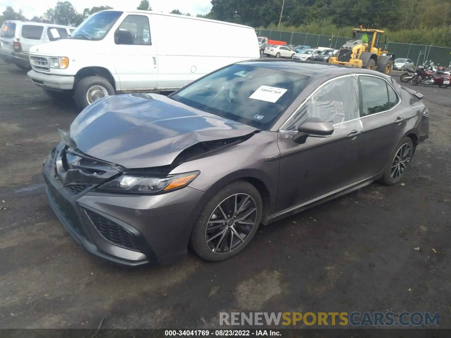 2 Photograph of a damaged car 4T1S31AK7MU026613 TOYOTA CAMRY 2021