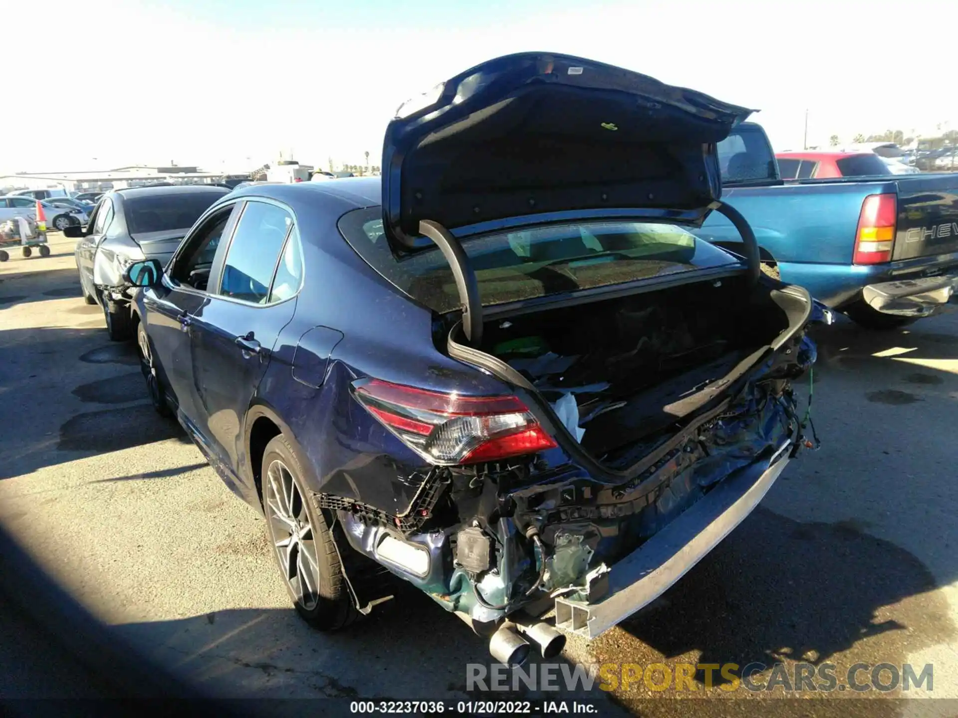 3 Photograph of a damaged car 4T1S31AK8MU026622 TOYOTA CAMRY 2021