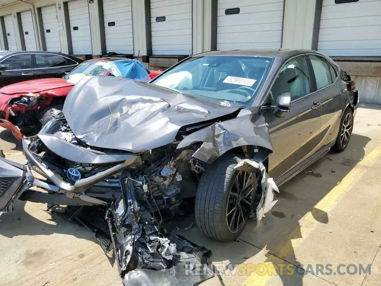 2 Photograph of a damaged car 4T1S31AK8MU554662 TOYOTA CAMRY 2021