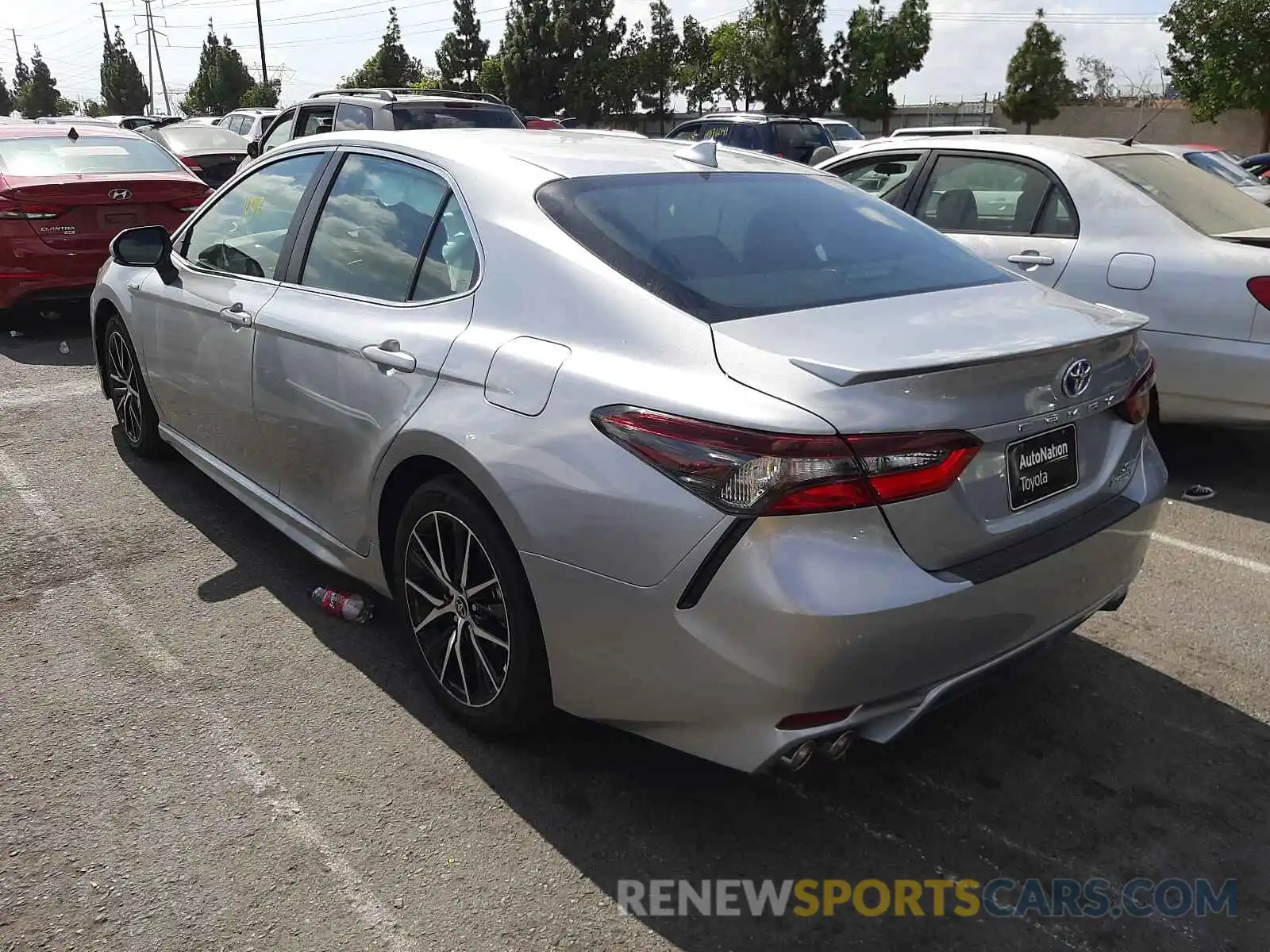 3 Photograph of a damaged car 4T1S31AK8MU560378 TOYOTA CAMRY 2021