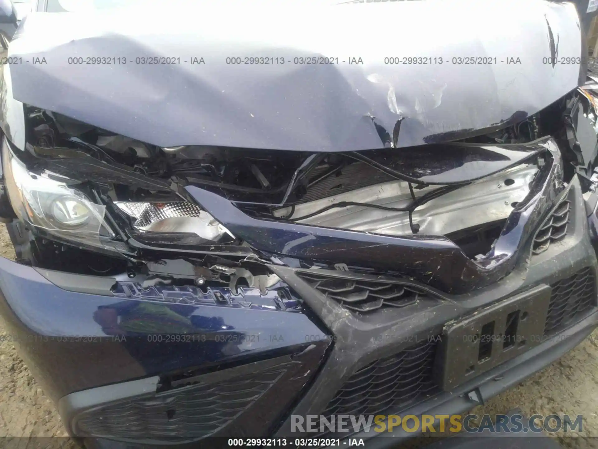 6 Photograph of a damaged car 4T1S31AK9MU549437 TOYOTA CAMRY 2021