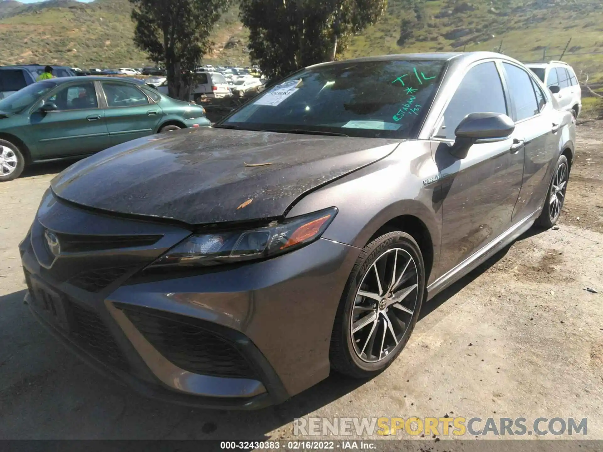 2 Photograph of a damaged car 4T1S31AK9MU563158 TOYOTA CAMRY 2021