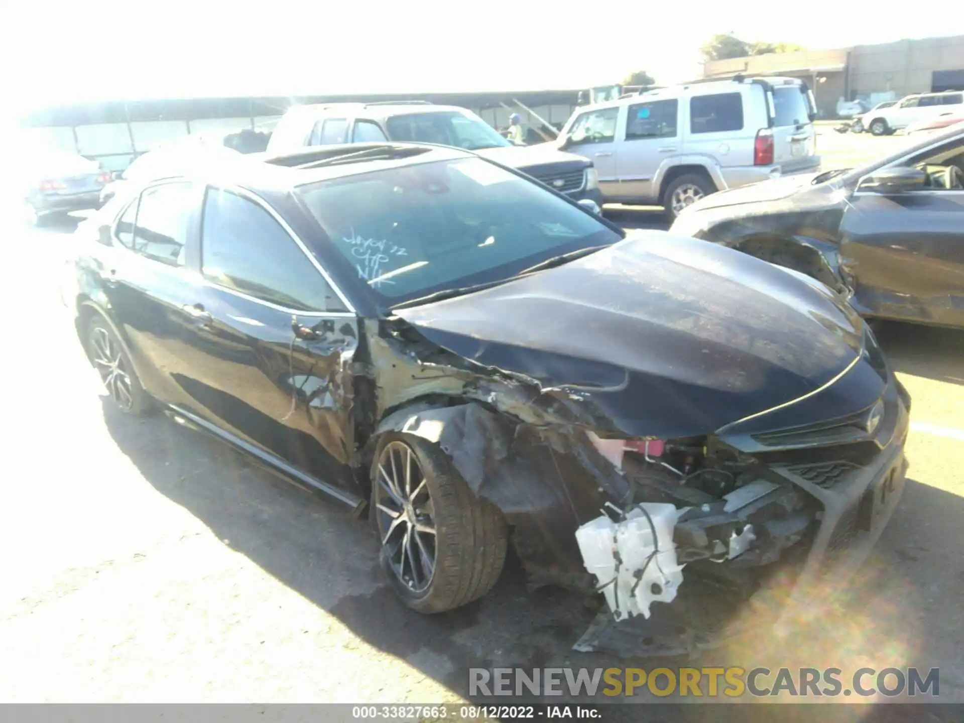 1 Photograph of a damaged car 4T1S31AK9MU564021 TOYOTA CAMRY 2021