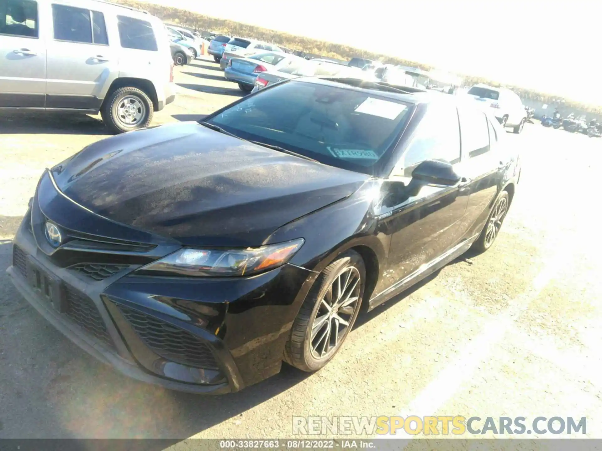 2 Photograph of a damaged car 4T1S31AK9MU564021 TOYOTA CAMRY 2021