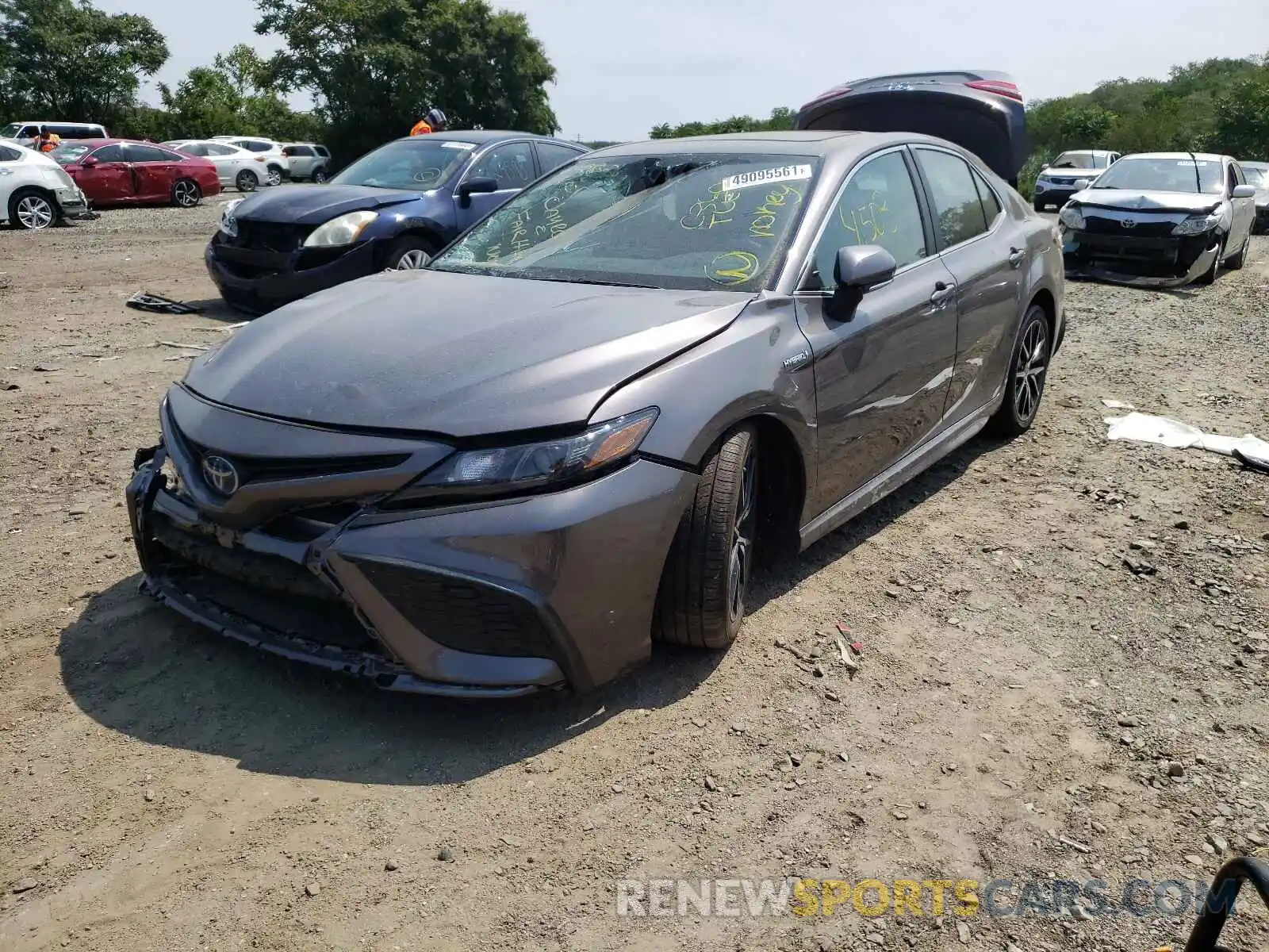 2 Photograph of a damaged car 4T1S31AKXMU559314 TOYOTA CAMRY 2021