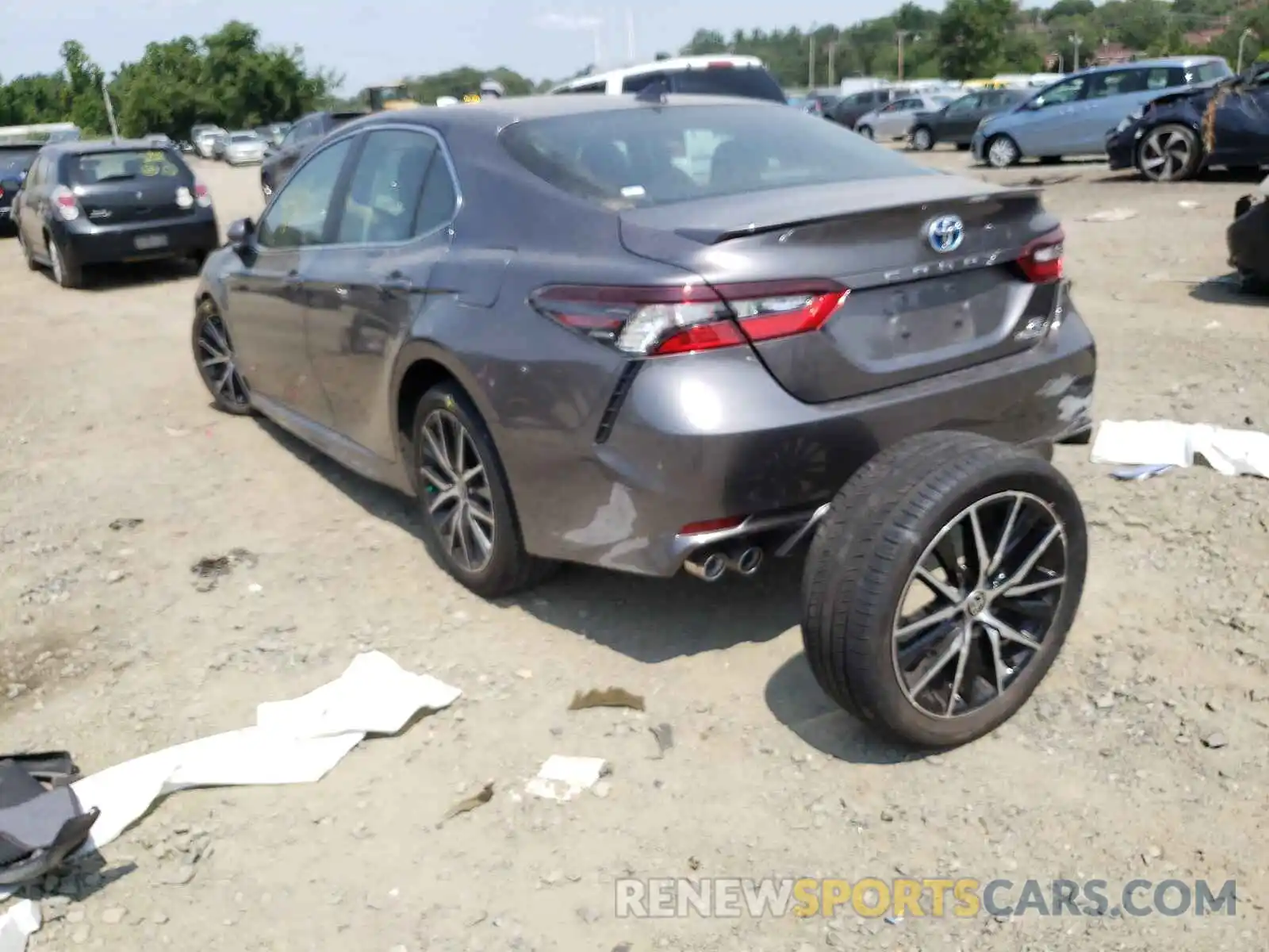 3 Photograph of a damaged car 4T1S31AKXMU559314 TOYOTA CAMRY 2021