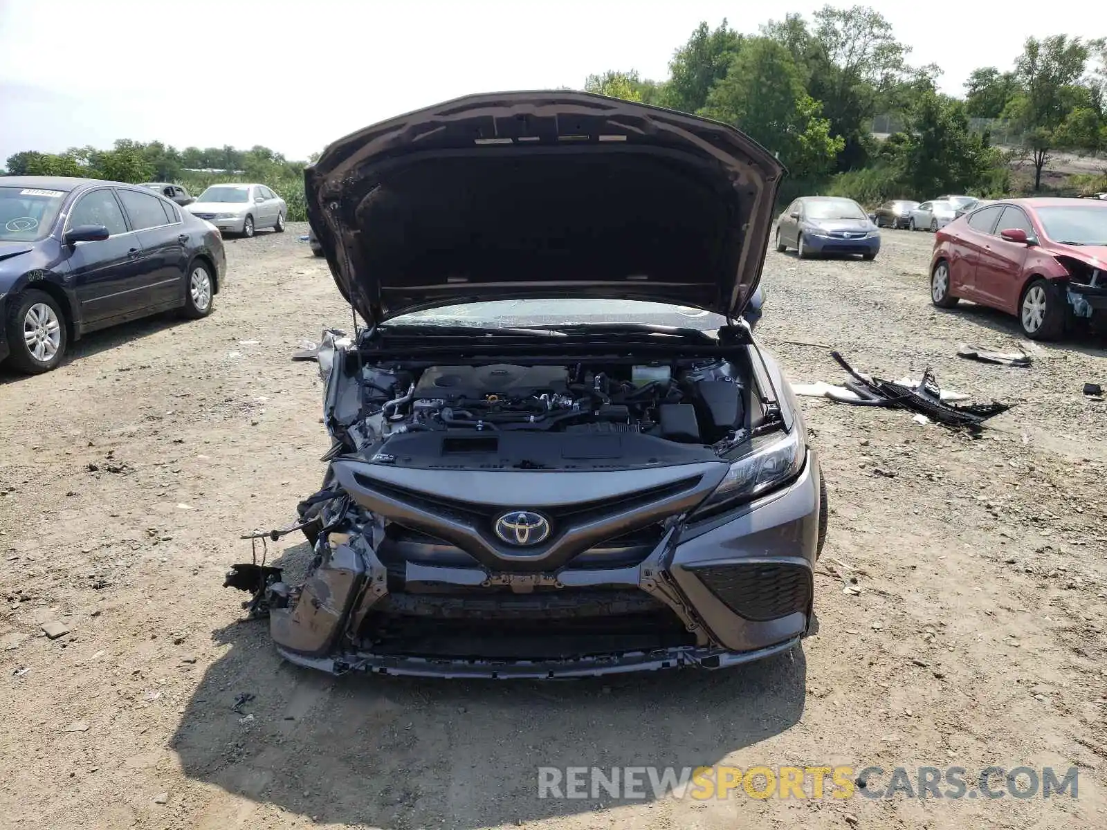 7 Photograph of a damaged car 4T1S31AKXMU559314 TOYOTA CAMRY 2021