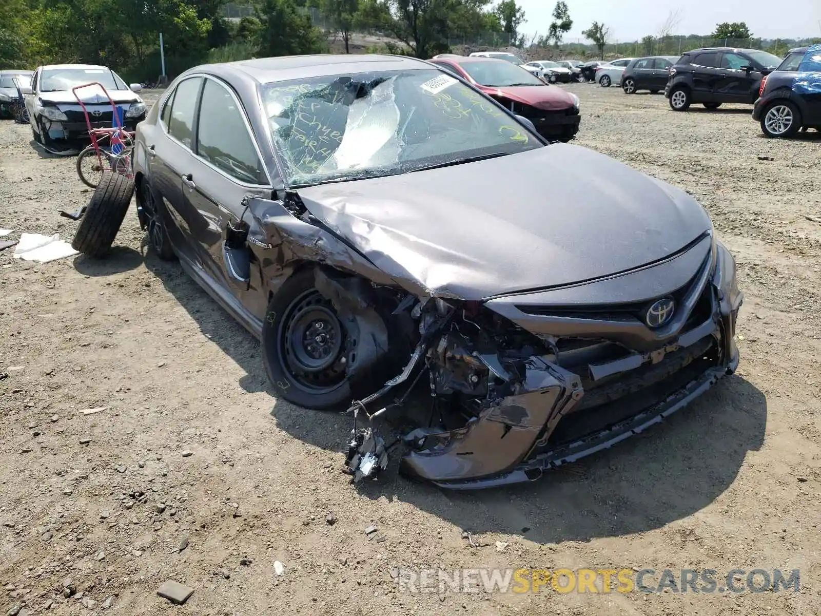 9 Photograph of a damaged car 4T1S31AKXMU559314 TOYOTA CAMRY 2021