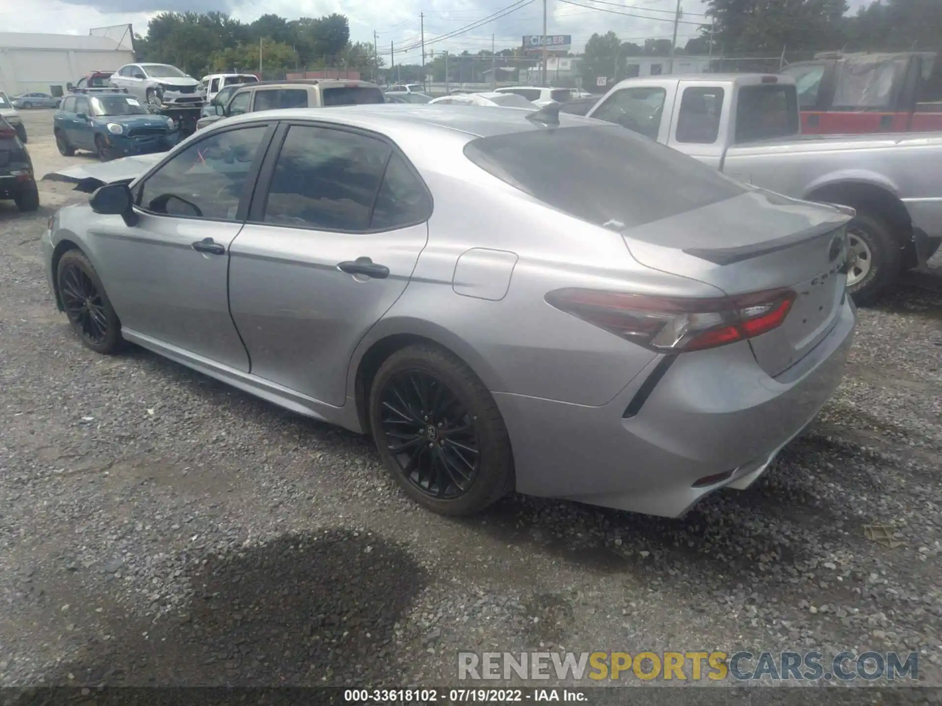 3 Photograph of a damaged car 4T1T11AK0MU443503 TOYOTA CAMRY 2021