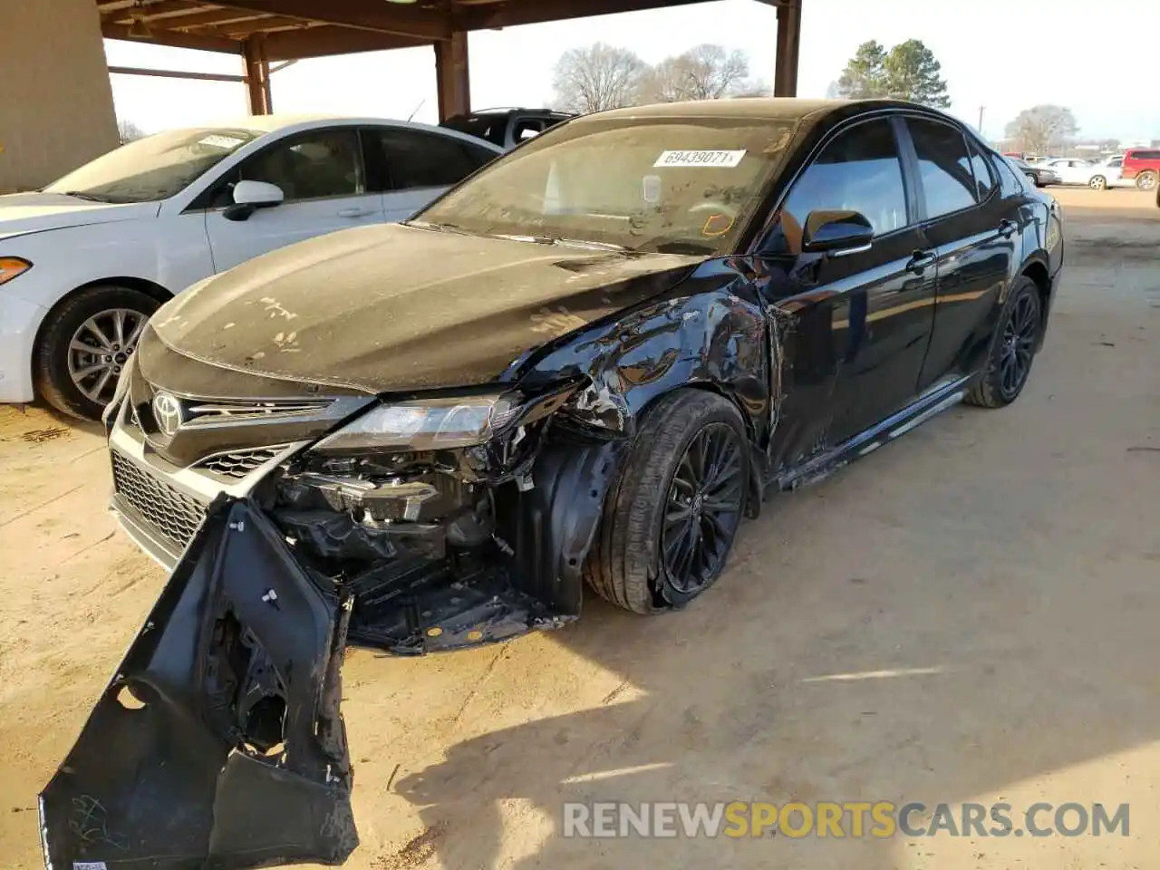 2 Photograph of a damaged car 4T1T11AK0MU448507 TOYOTA CAMRY 2021