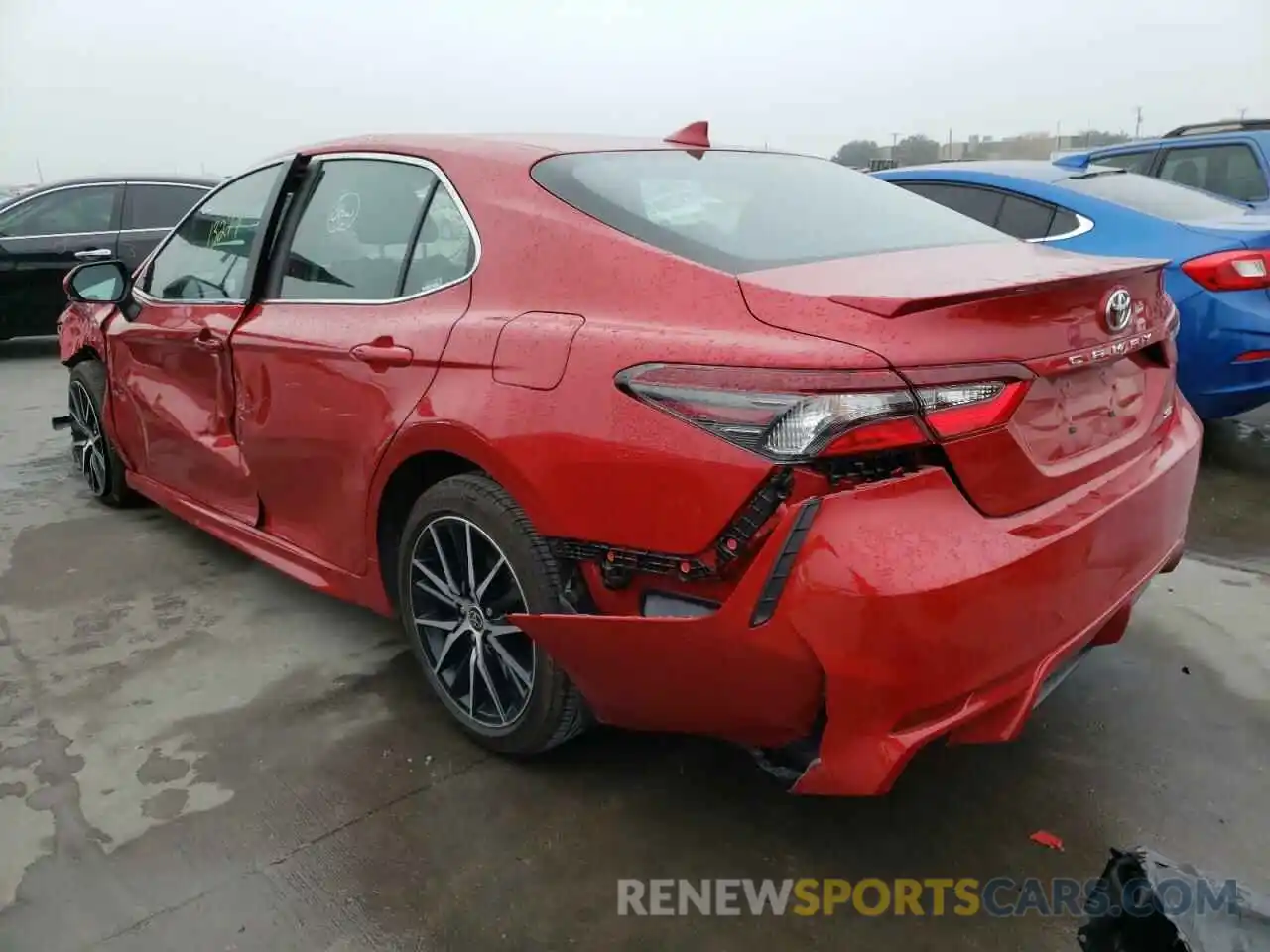 3 Photograph of a damaged car 4T1T11AK0MU449141 TOYOTA CAMRY 2021