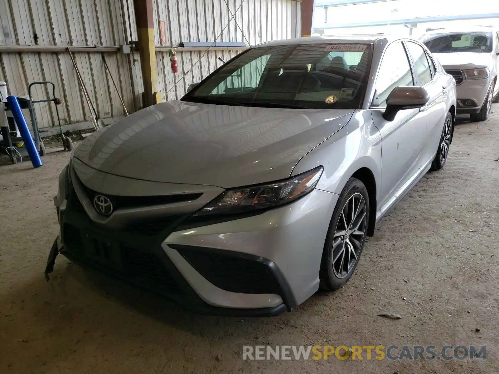 2 Photograph of a damaged car 4T1T11AK0MU513307 TOYOTA CAMRY 2021