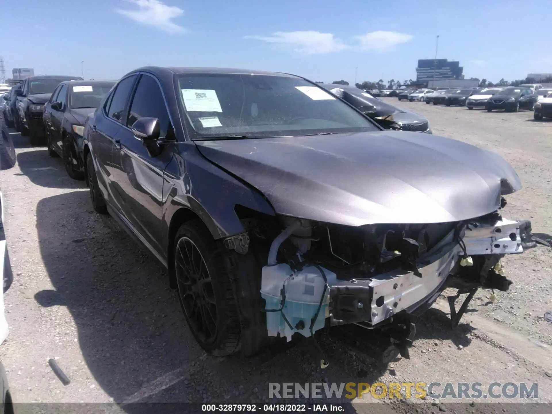 1 Photograph of a damaged car 4T1T11AK0MU615660 TOYOTA CAMRY 2021