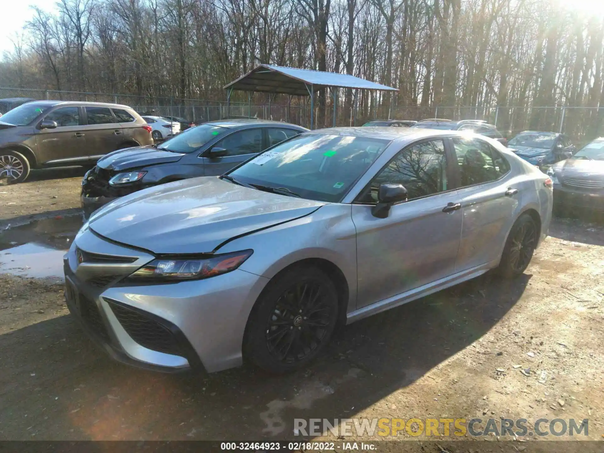 2 Photograph of a damaged car 4T1T11AK1MU430727 TOYOTA CAMRY 2021